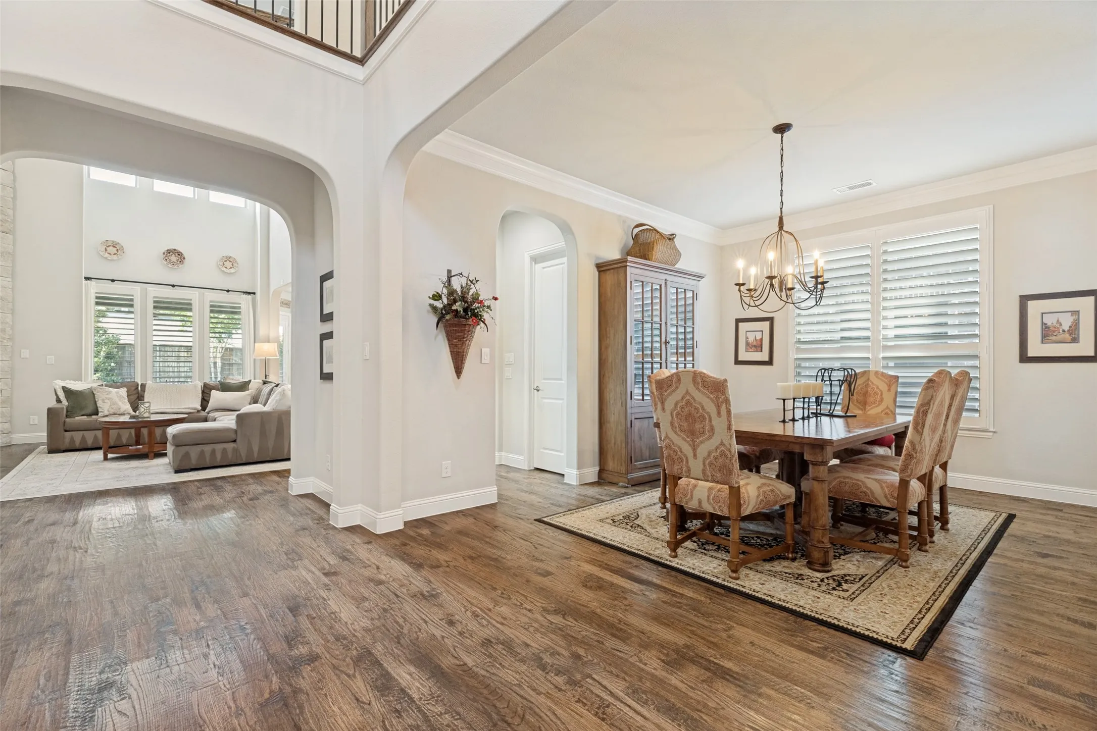 Architectural Details shine with arched structures