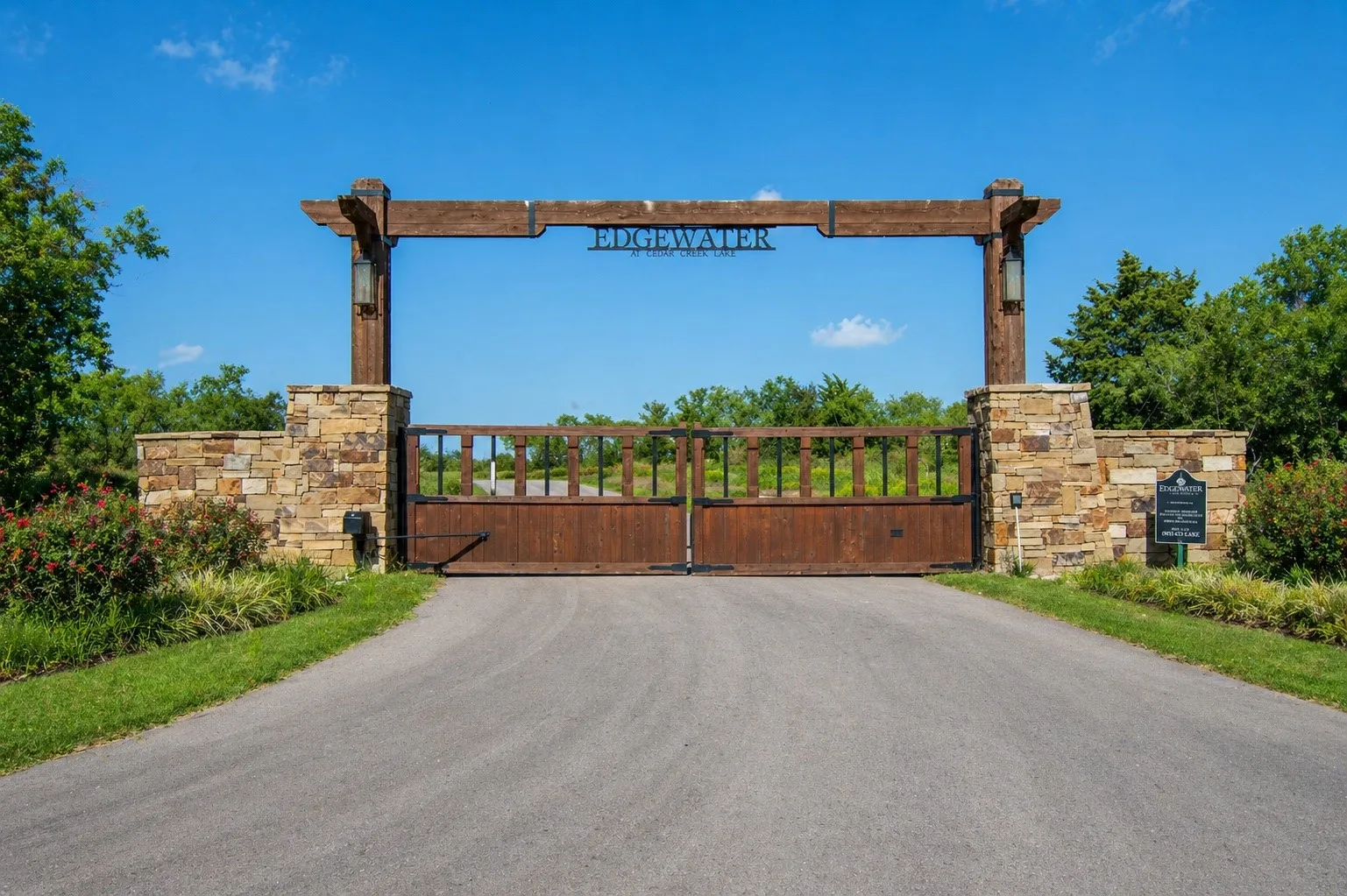 Private Gated Community.