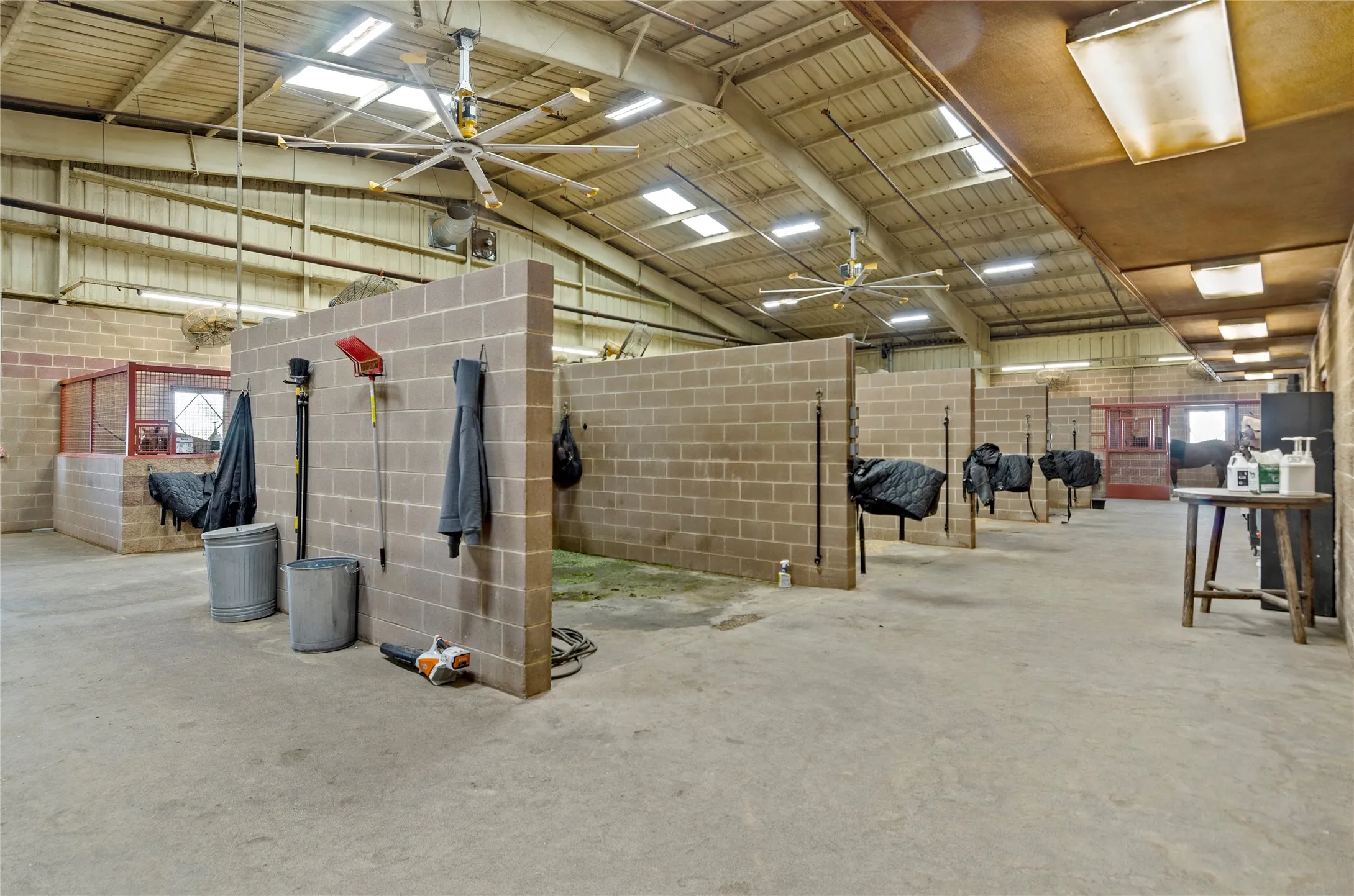 View of stable