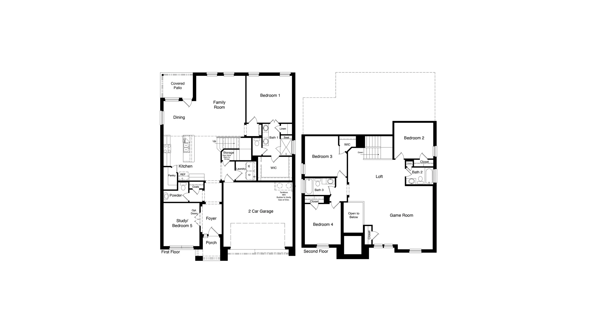 D.R. Horton's  Redrock Floorplan - All Home and community information, including pricing, included features, terms, availability and amenities, are subject to change at any time without notice or obligation. All Drawings, pictures, photographs, video, square footages, floor plans, elevations, features, colors and sizes are approximate for illustration purposes only and will vary from the homes as built.