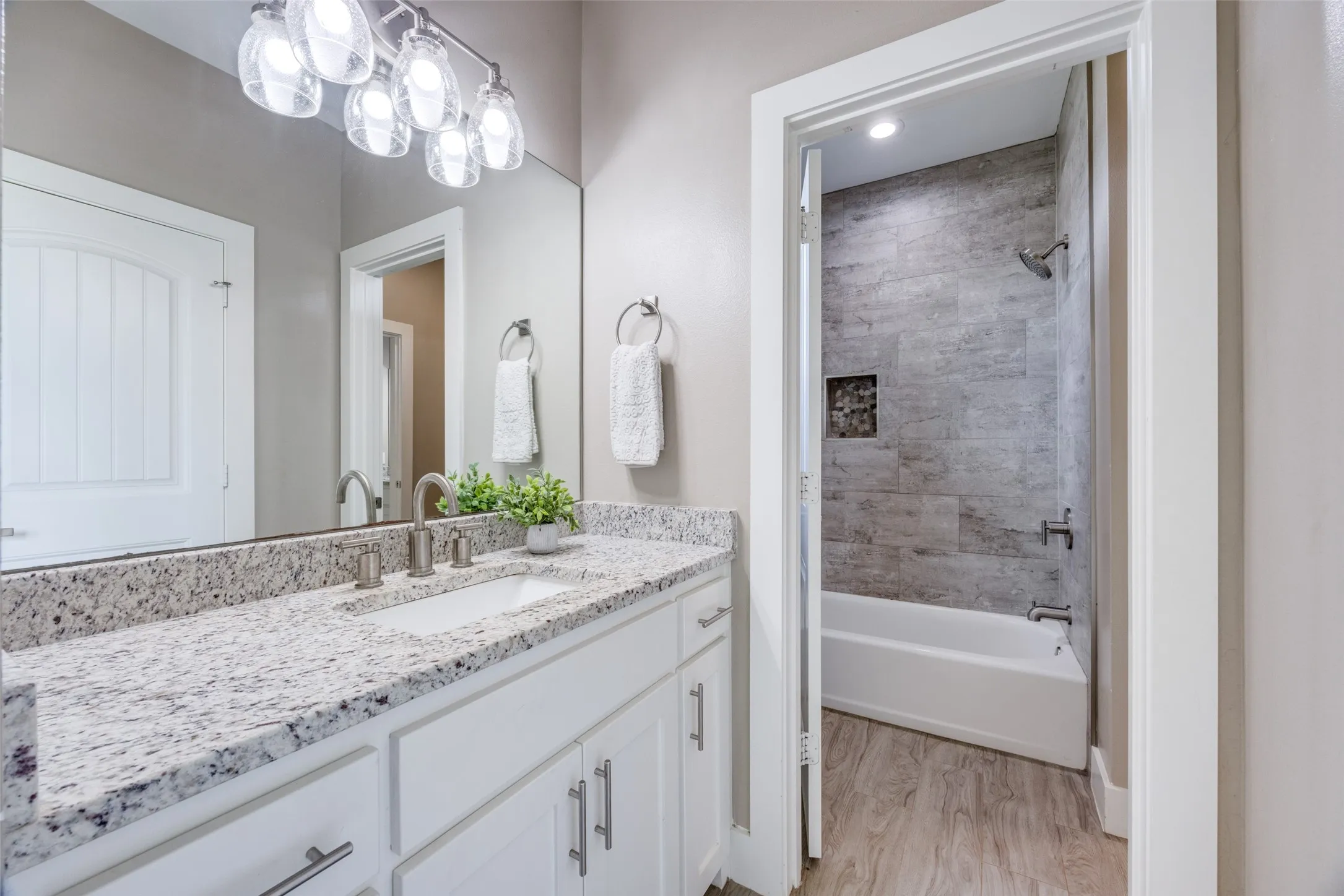 Jack and Jill bathroom