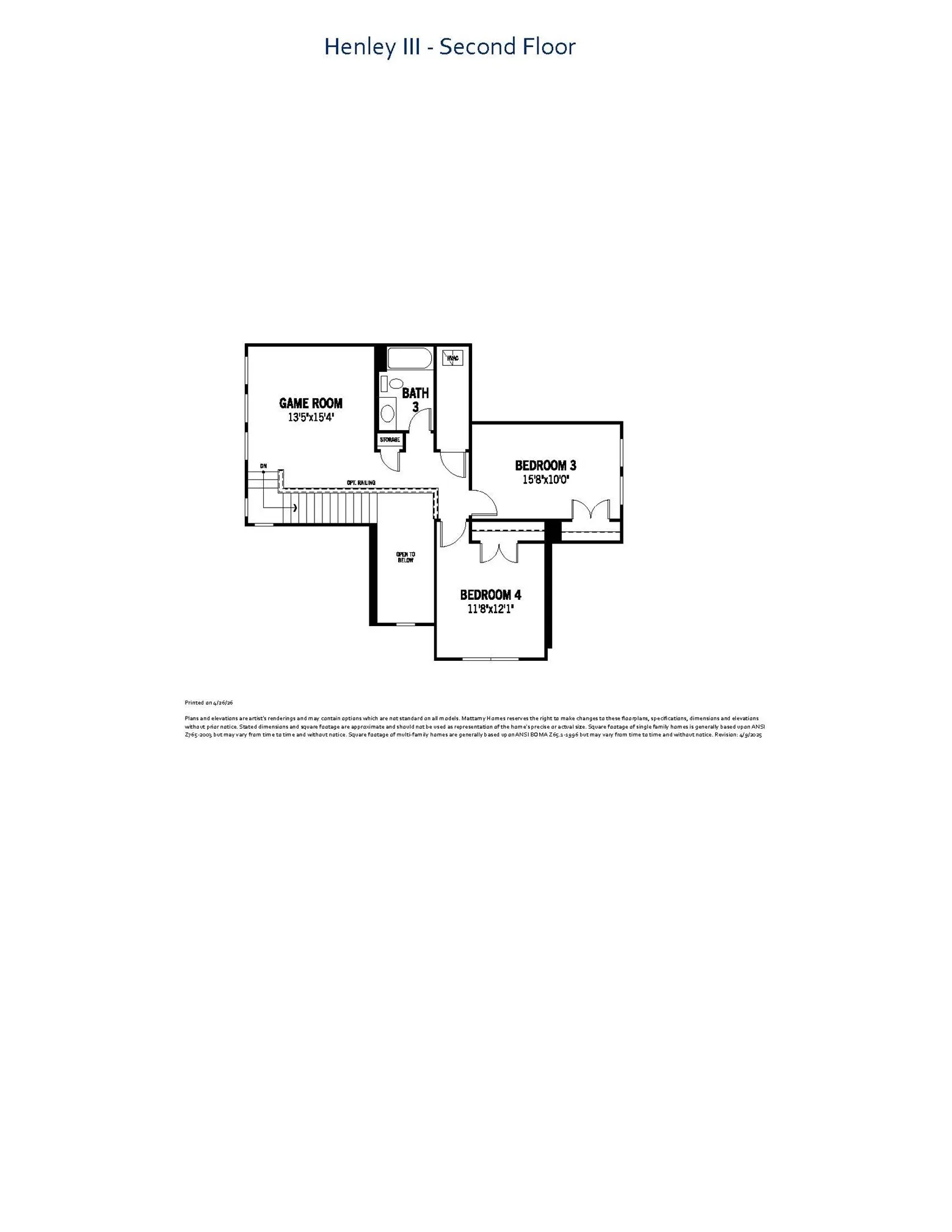 Henley III - Second Floor