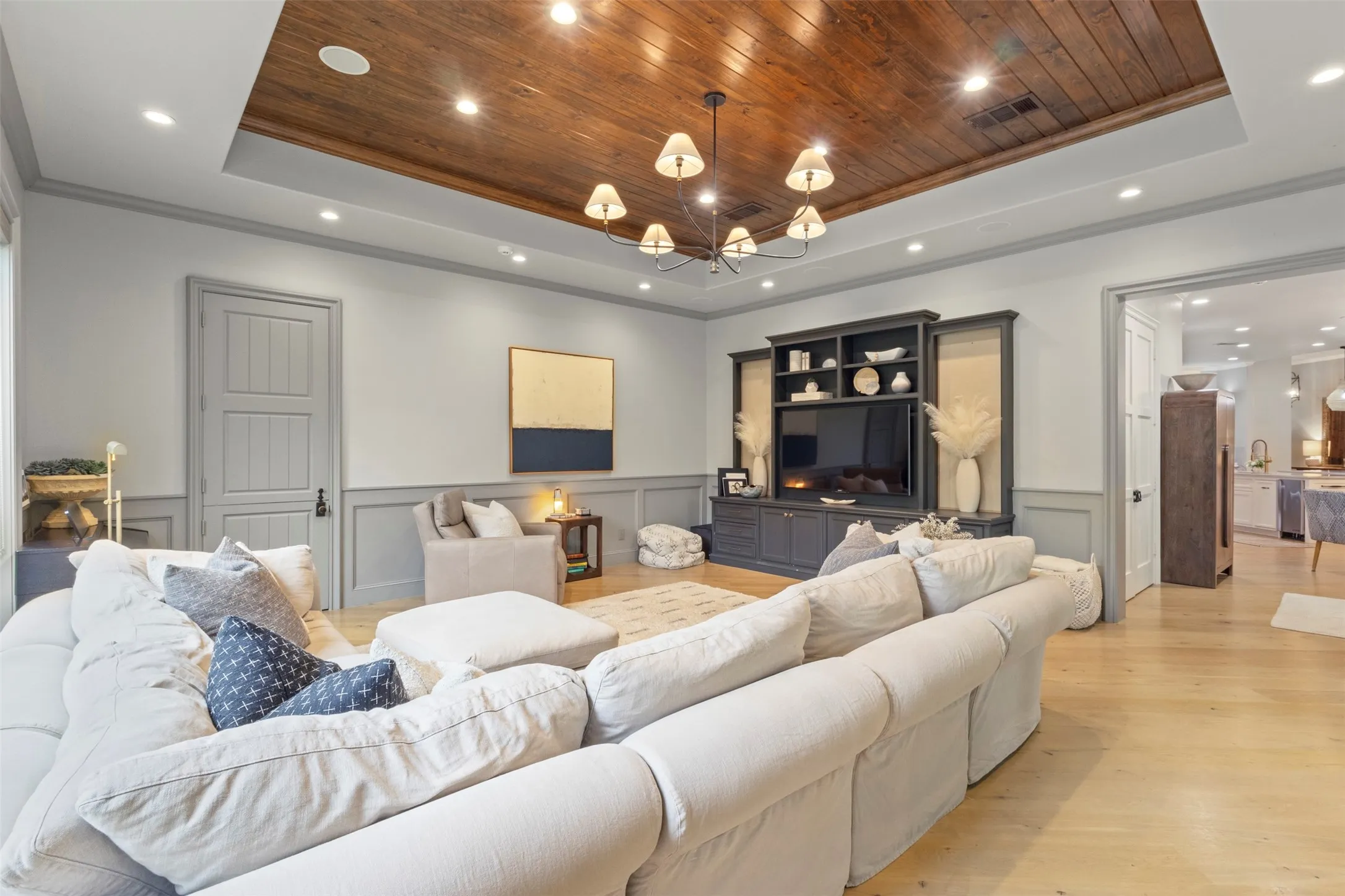 perfect room for lounging and entertaining