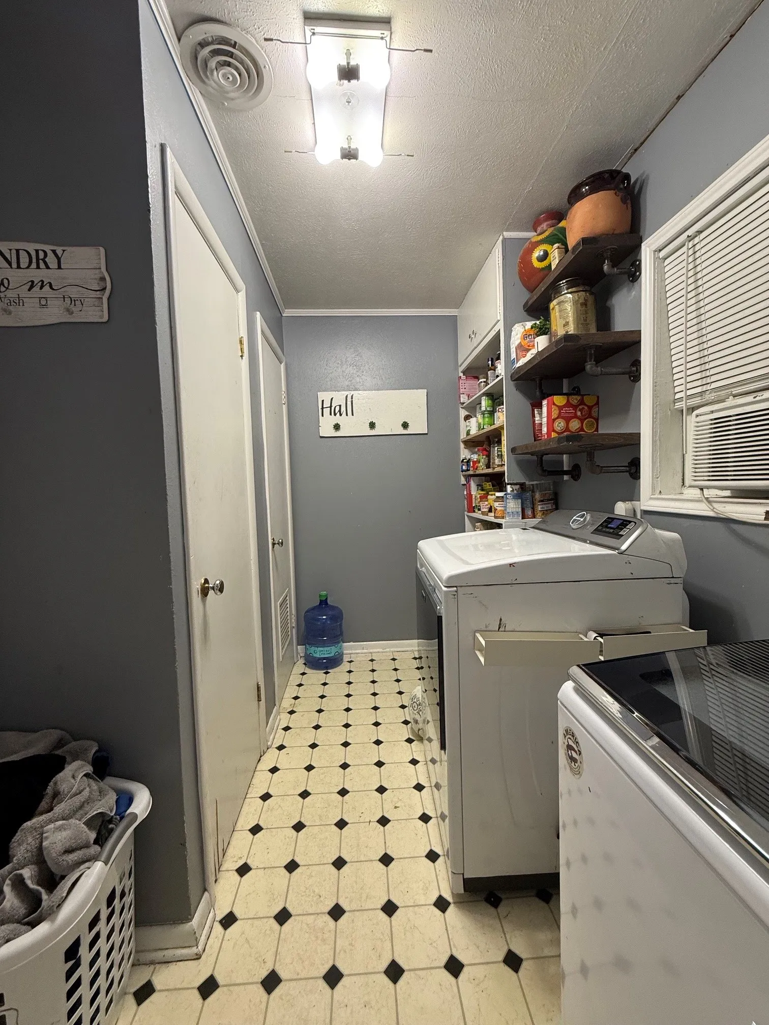 Pantry and Laundry Room area