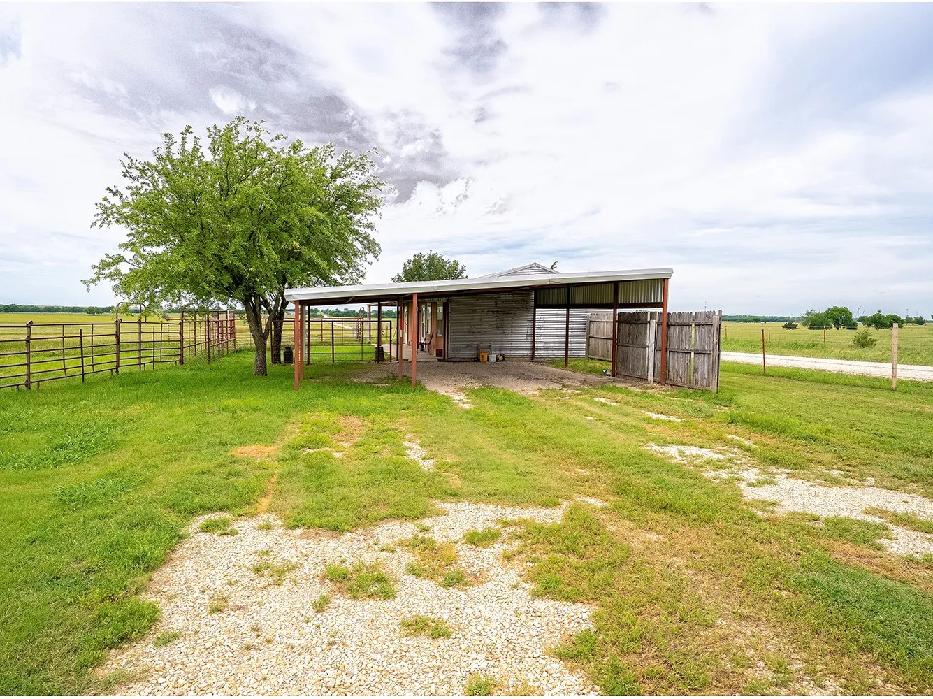 Carport off Bunkhouse