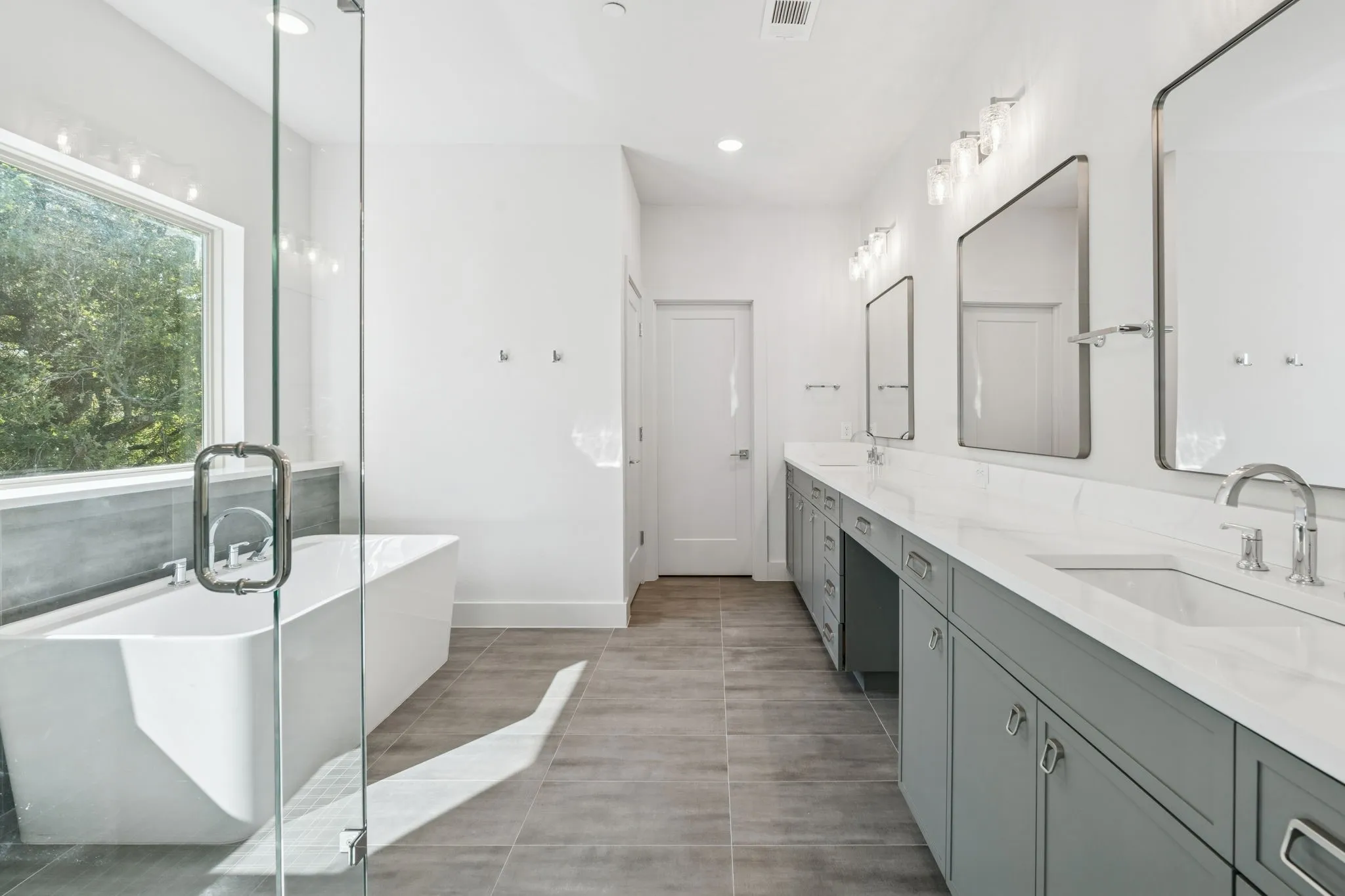 Primary bathroom.