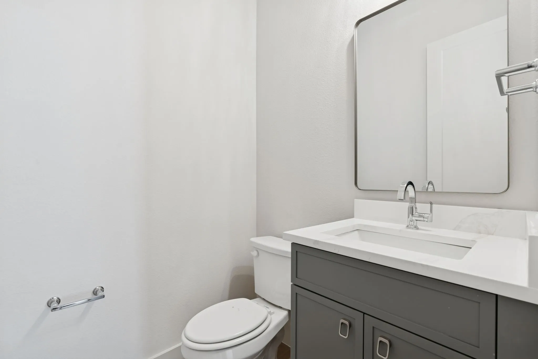 Half bath on first floor.