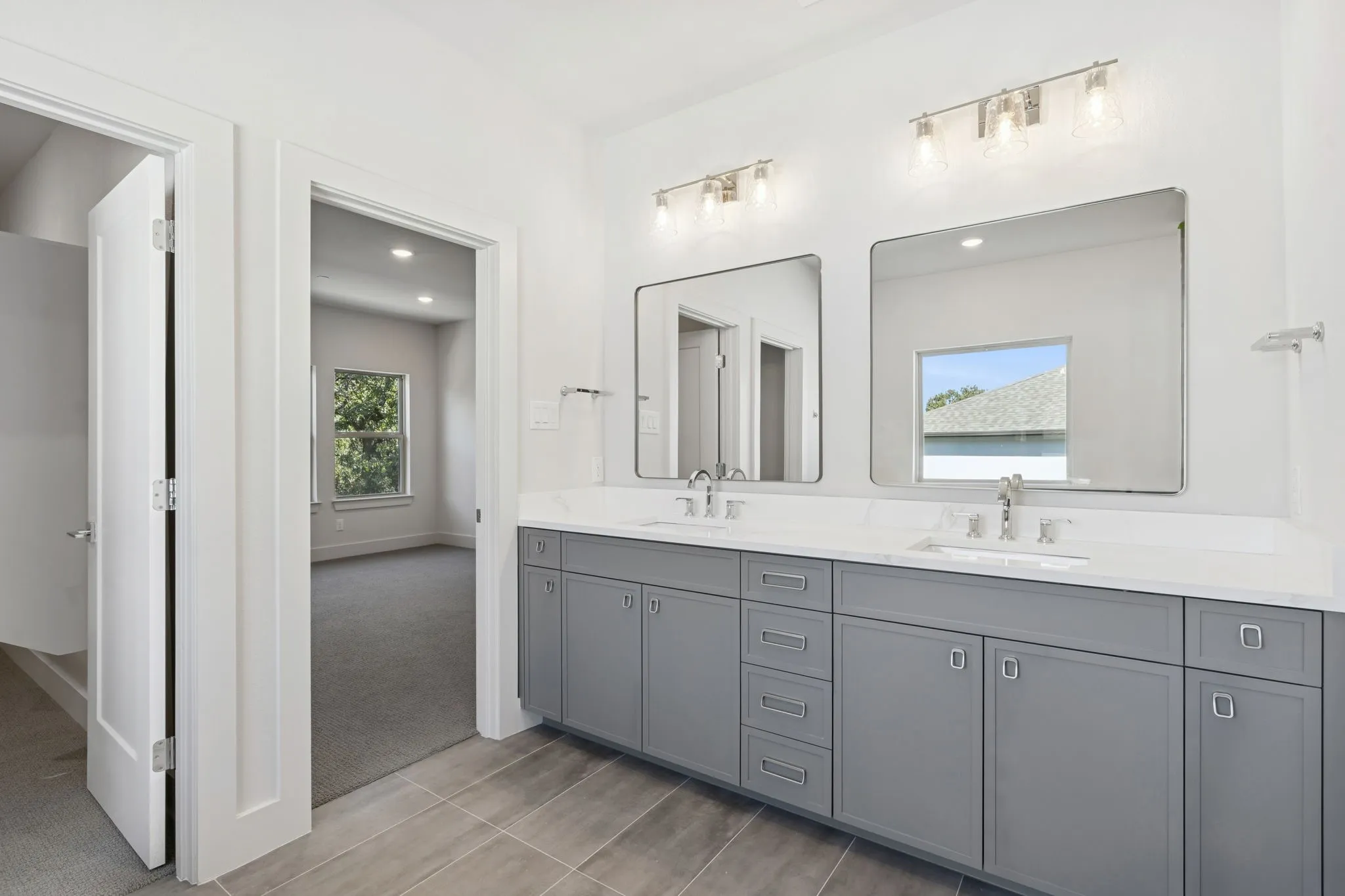 Primary bathroom.