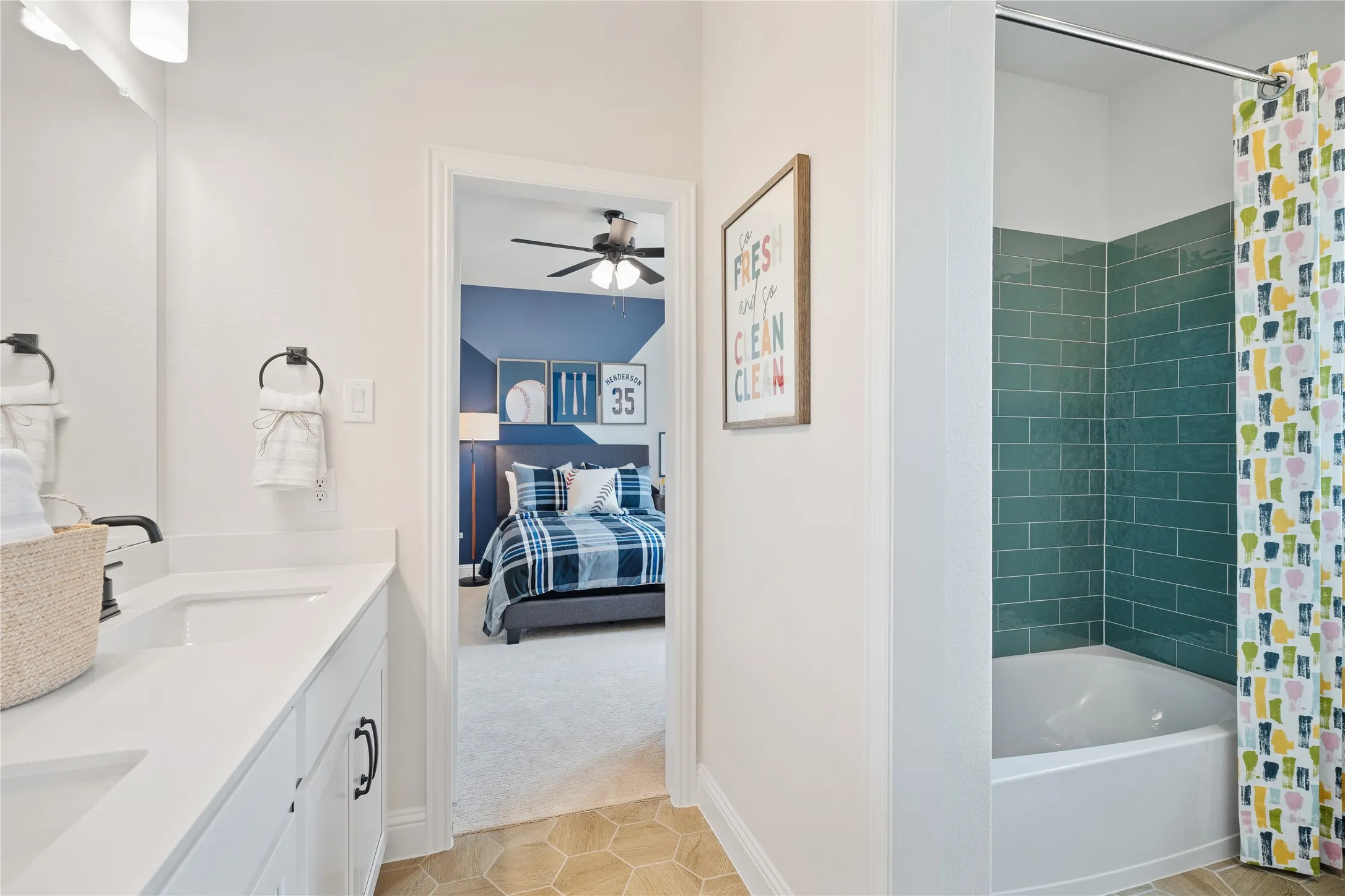 Beazer Homes Lovers Landing Madison Floorplan. This is not a photo of the actual home, but is a photo of the Madison floorplan.