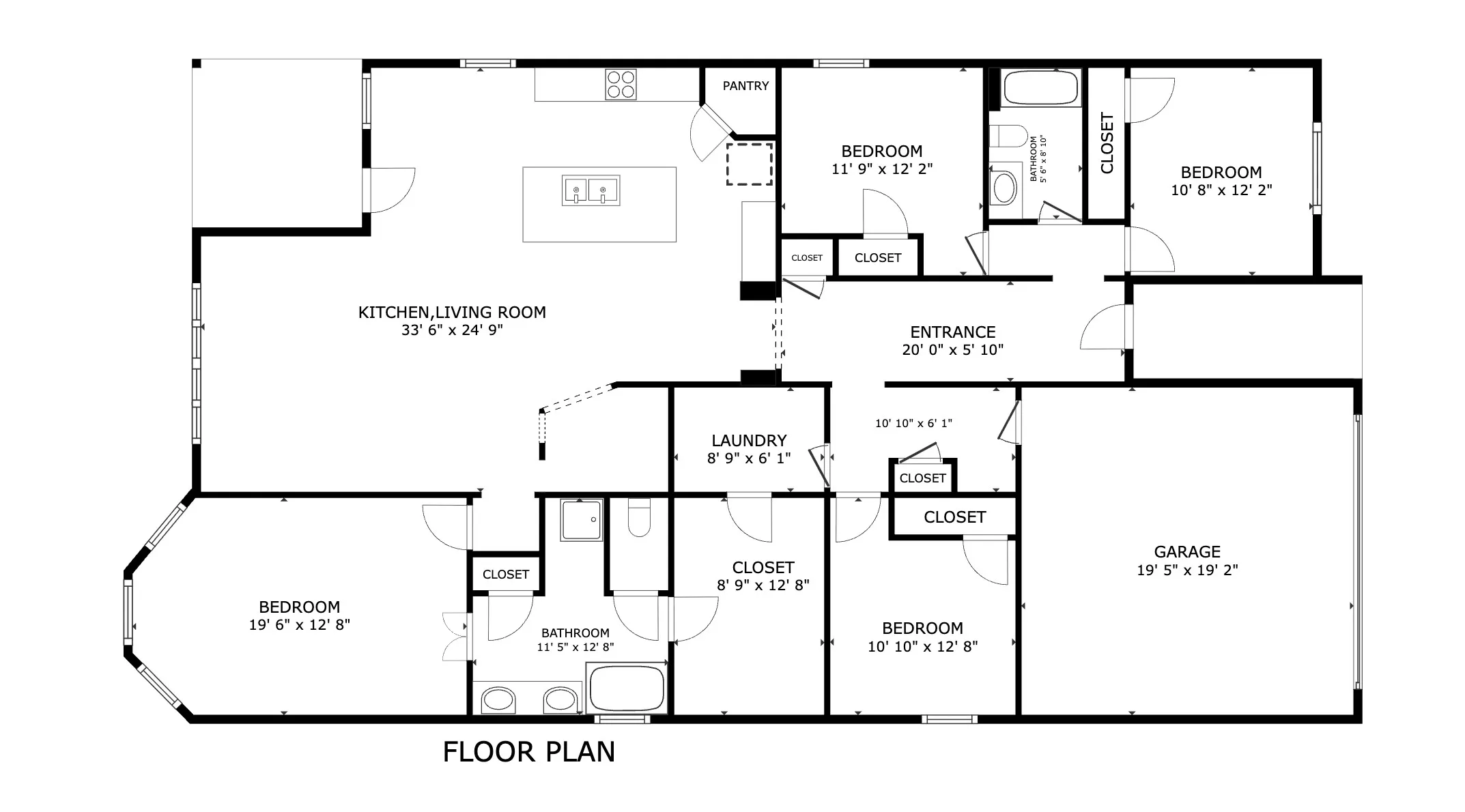 Floor plan for 1432 Westview Ln in the Canyon Falls community in Northlake, TX