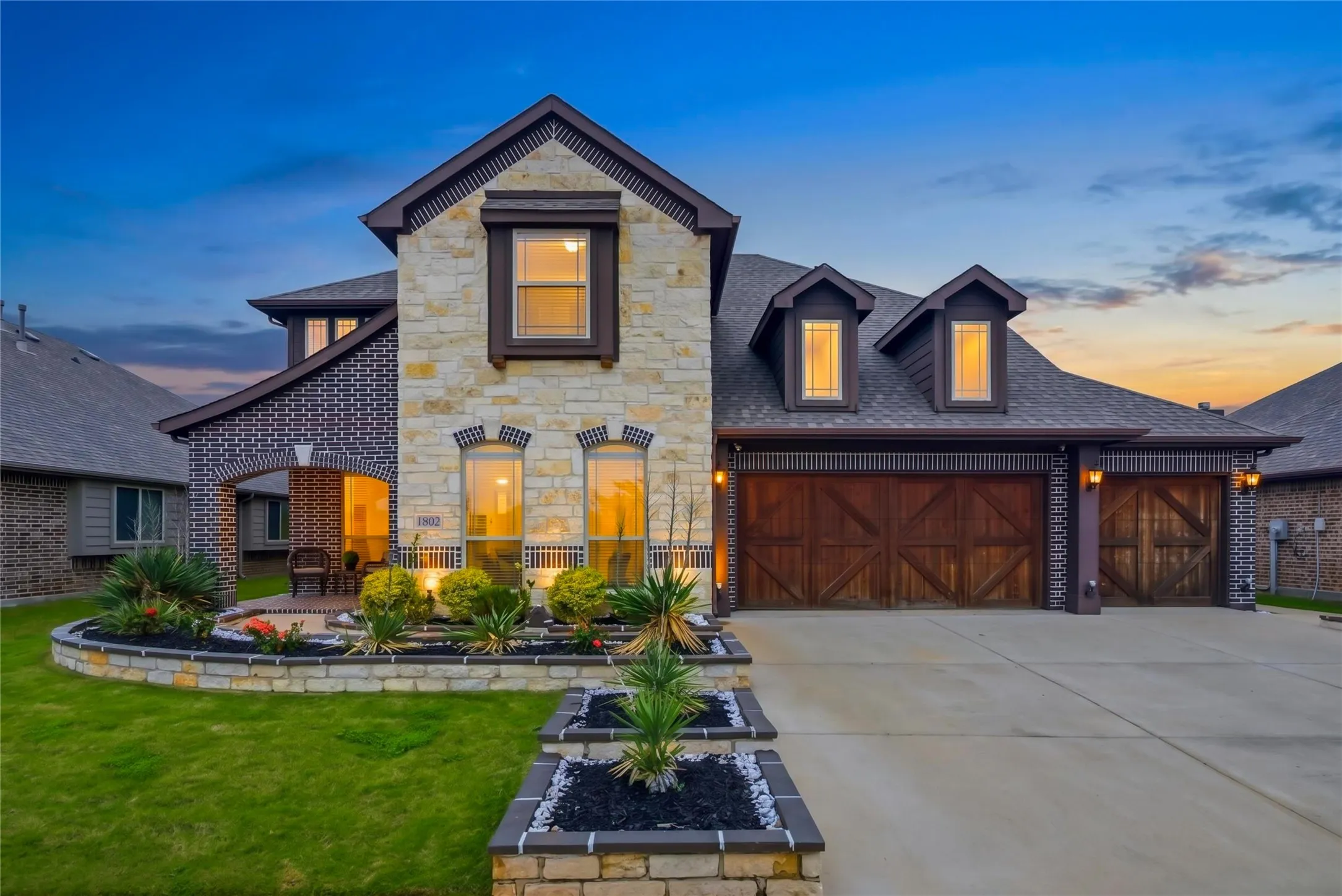 Stunning 4 bedroom home with pool and office.
