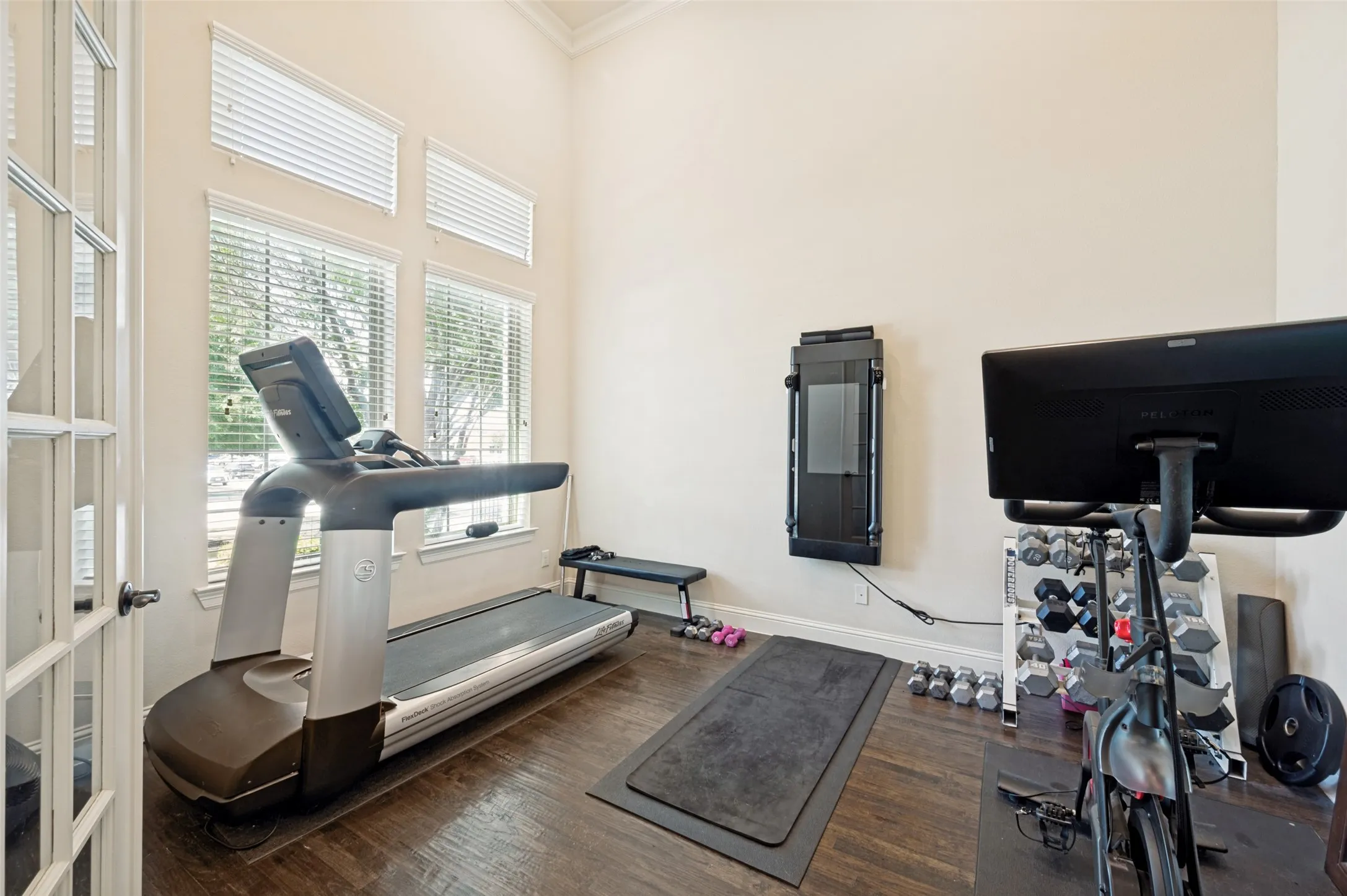 Study or exercise room