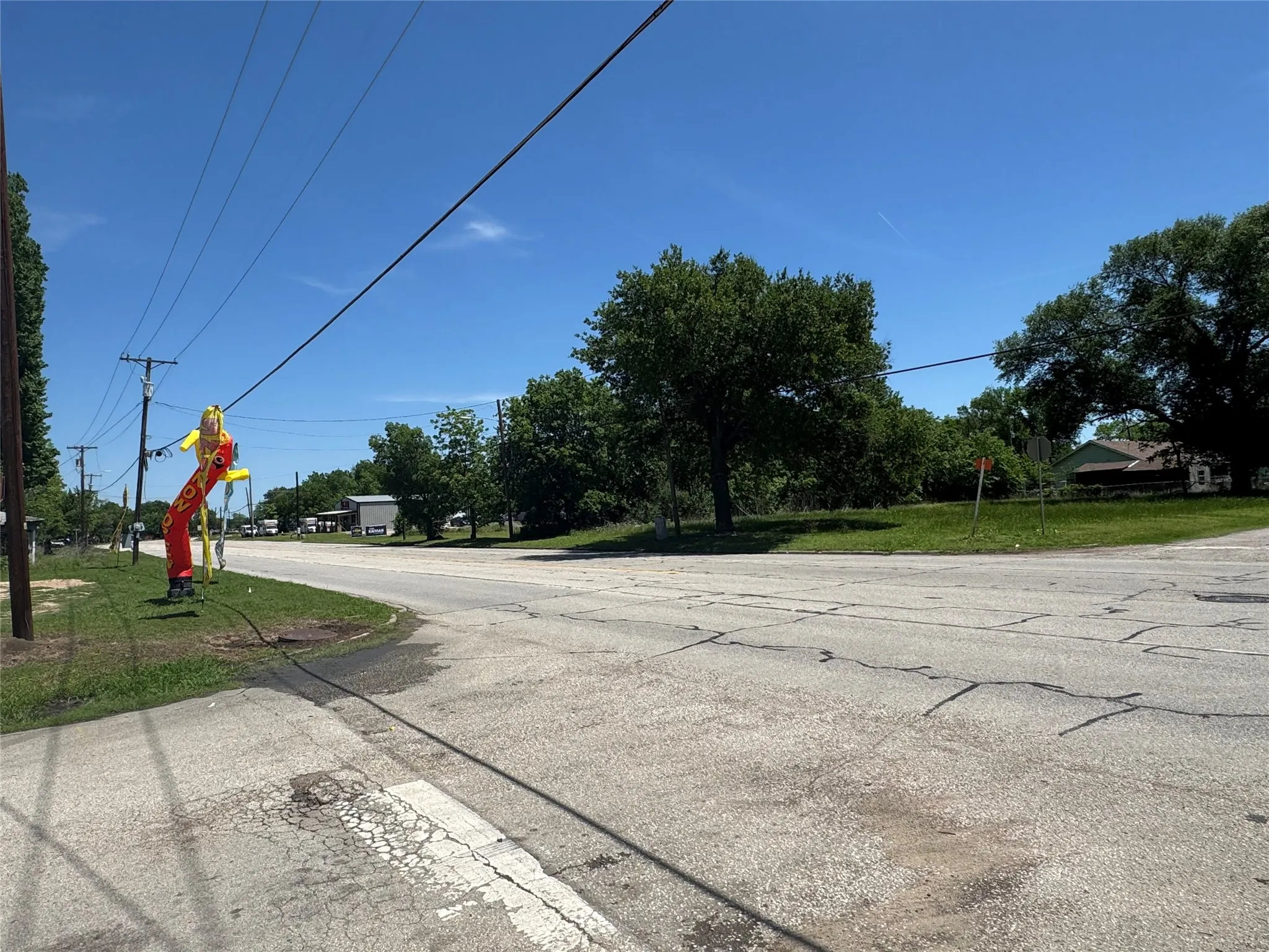 View from across street