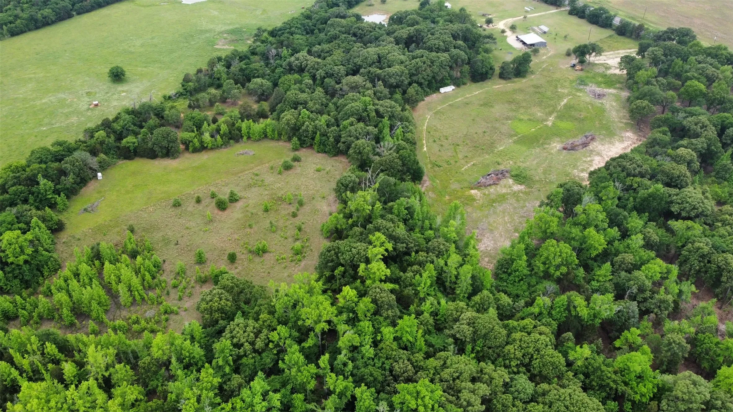 Both meadows visible along center of photo.