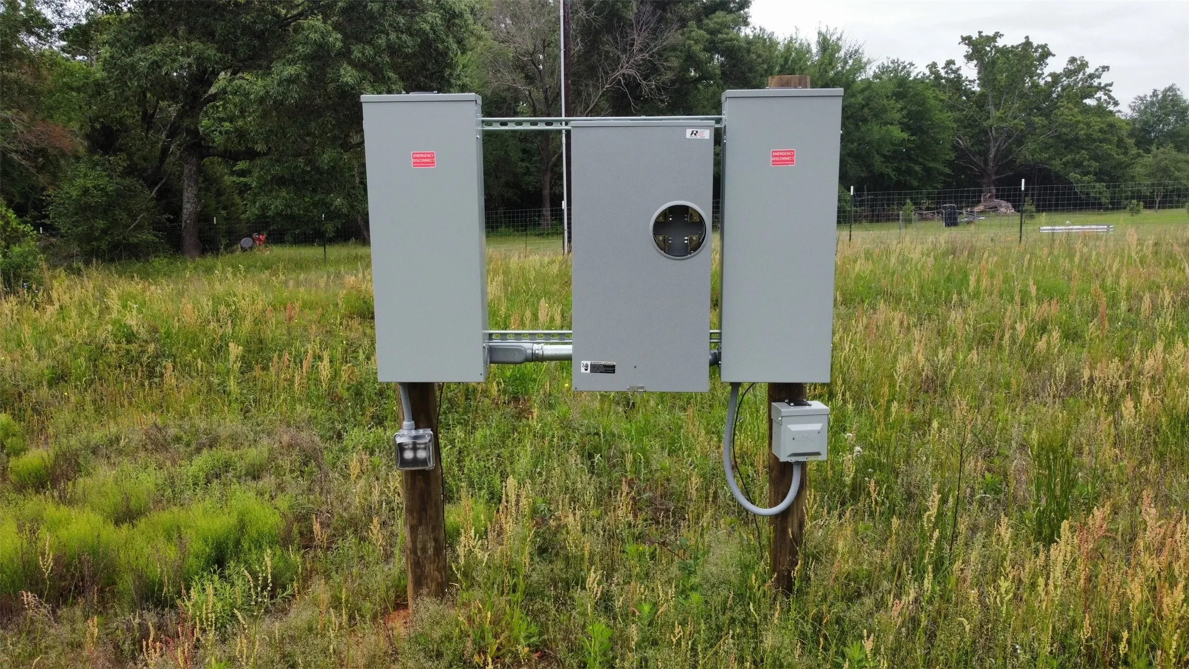 Electric added to property.