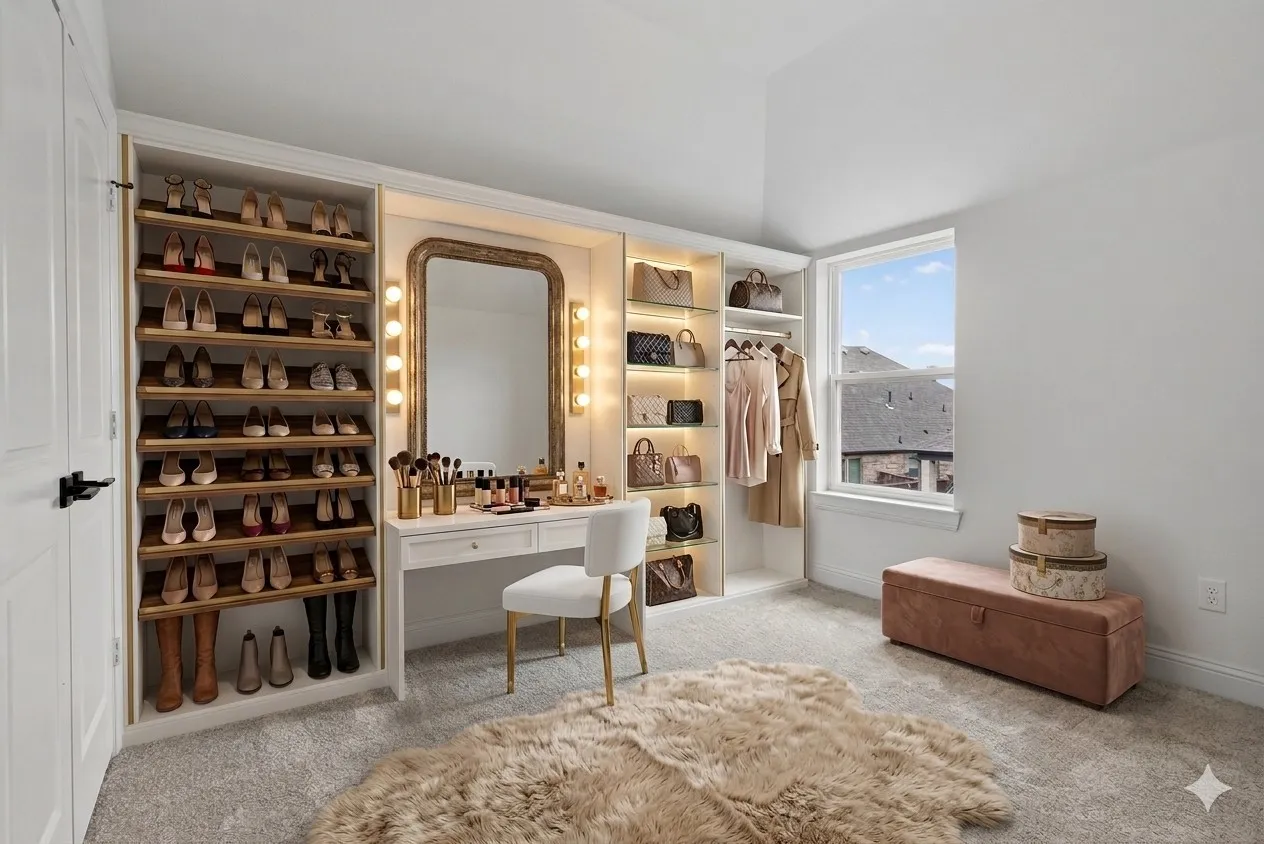 Virtual Staged-Bedroom