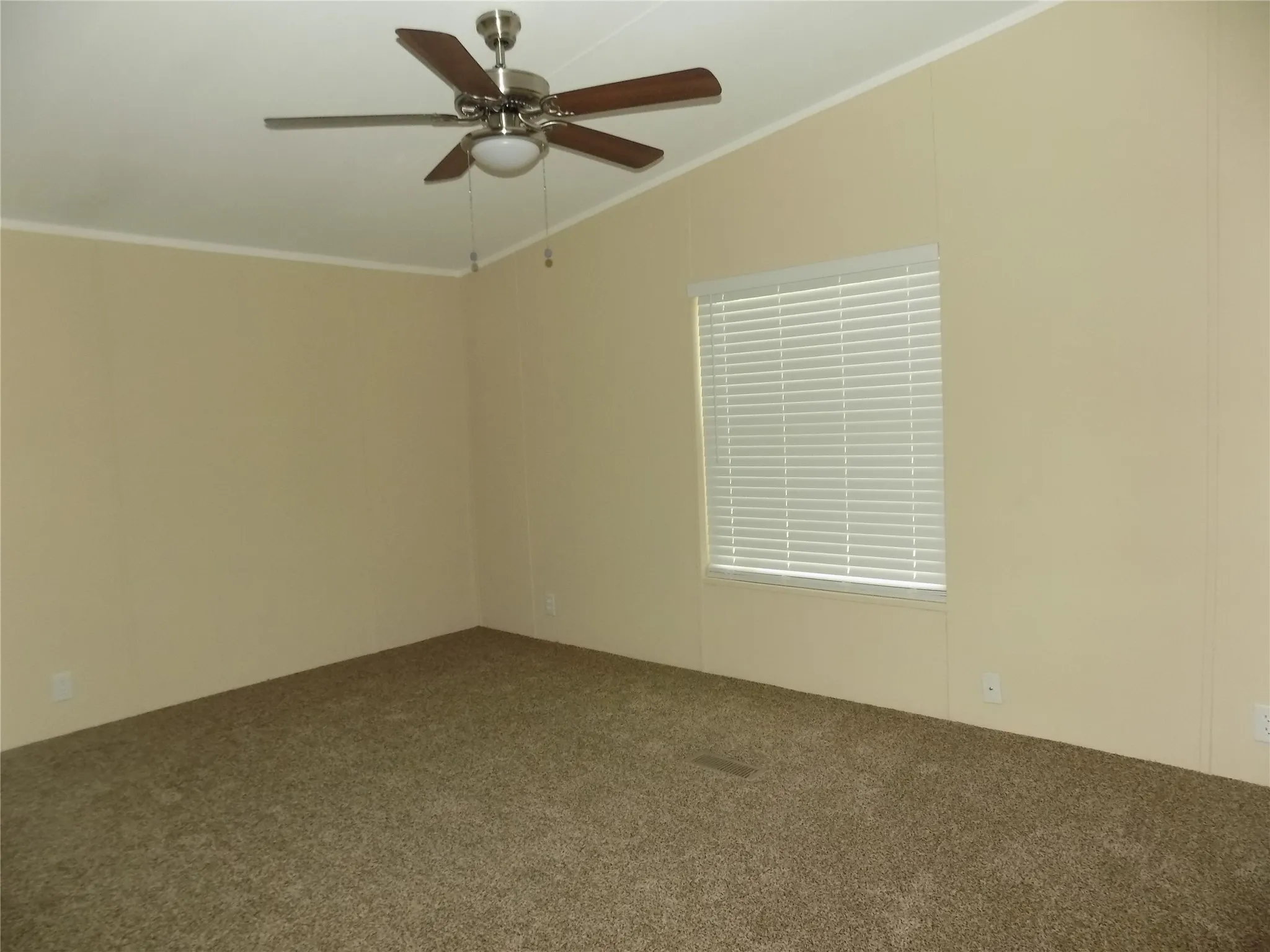 Spacious primary bedroom, with a split bedroom floor plan.