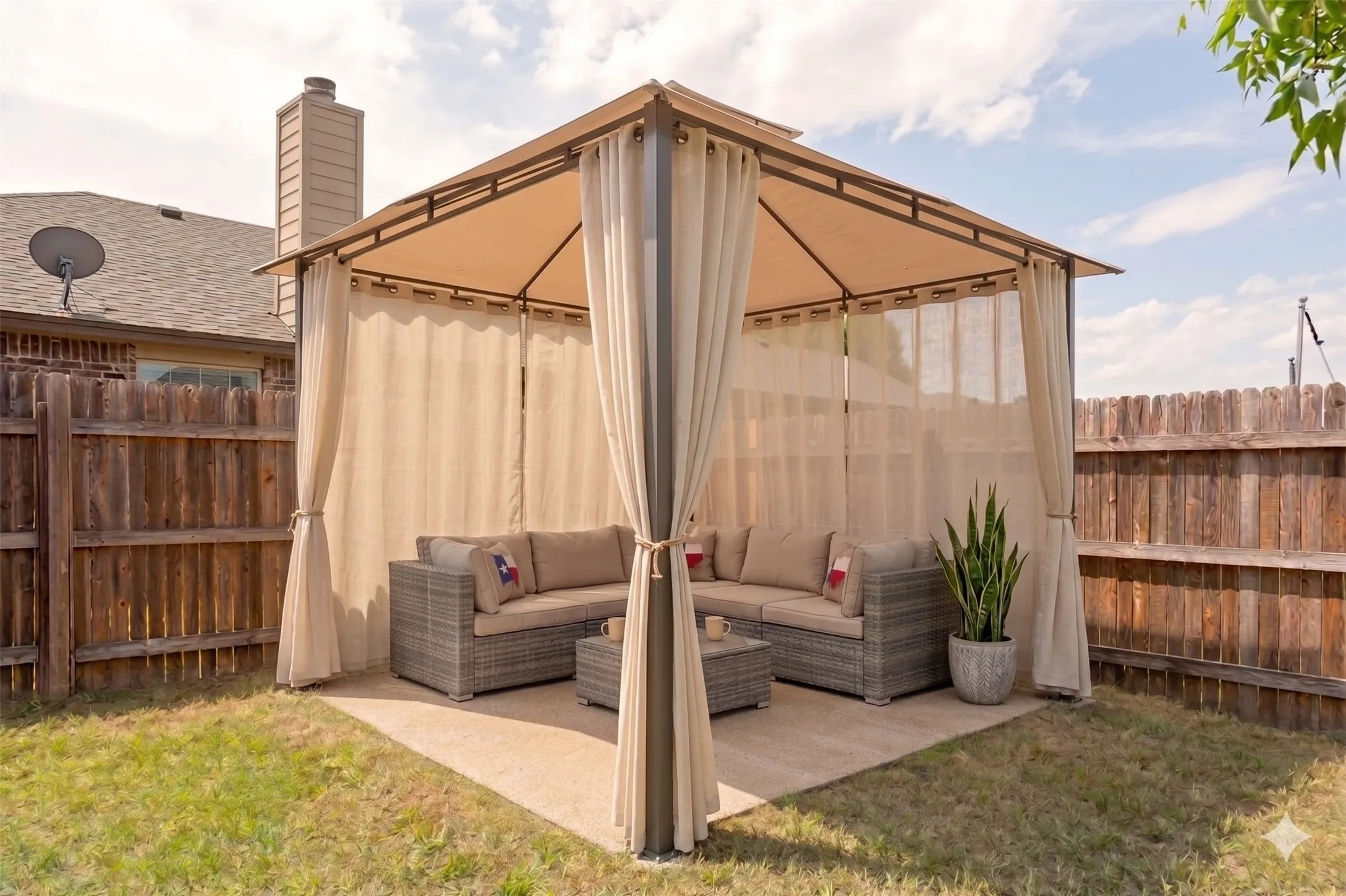 AI Generated patio furniture