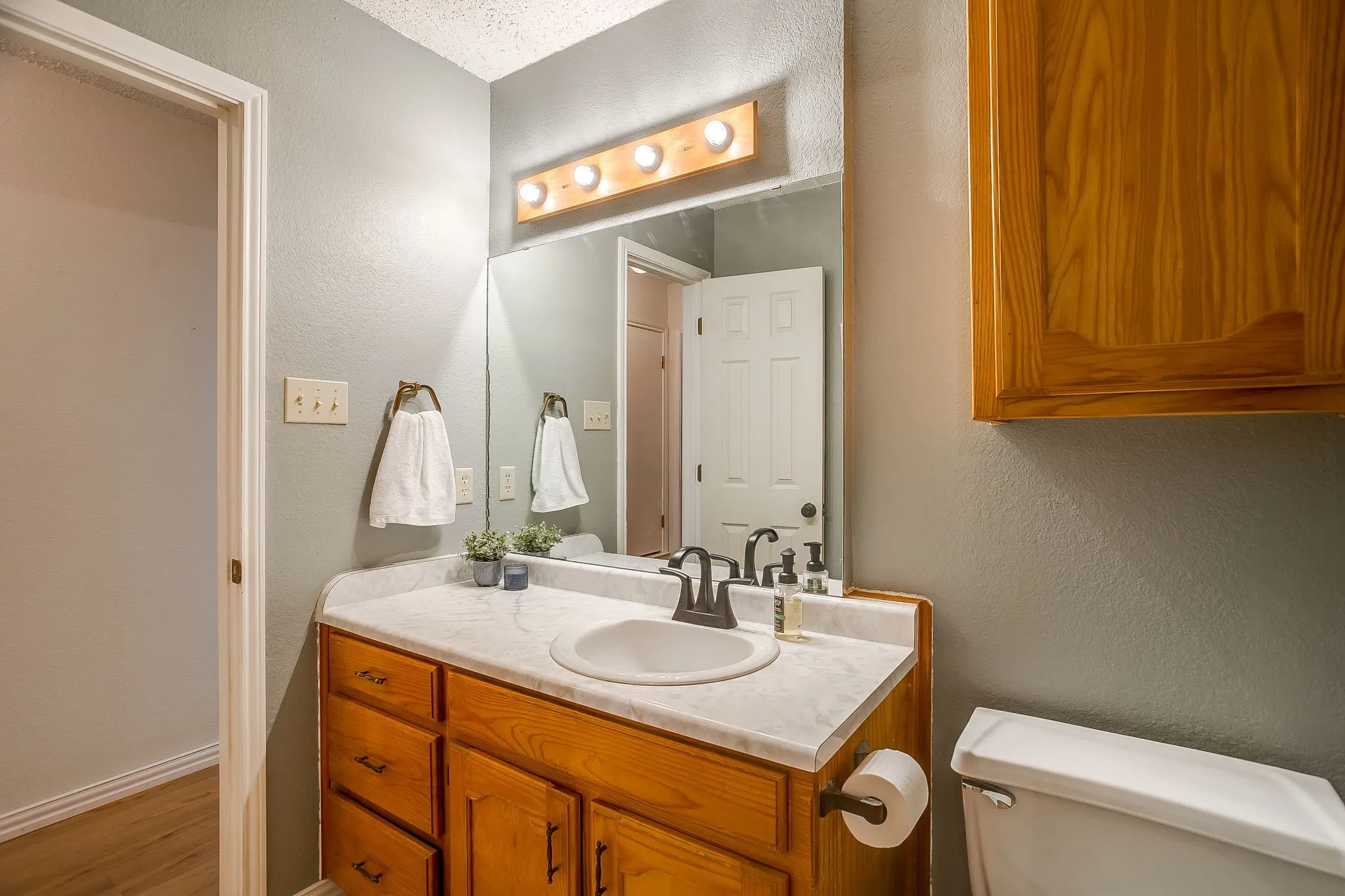 vanity with storage