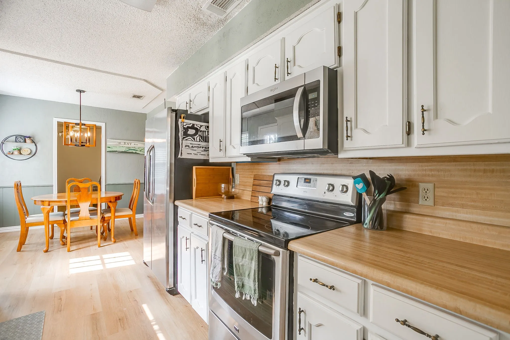 butcher block style countertops