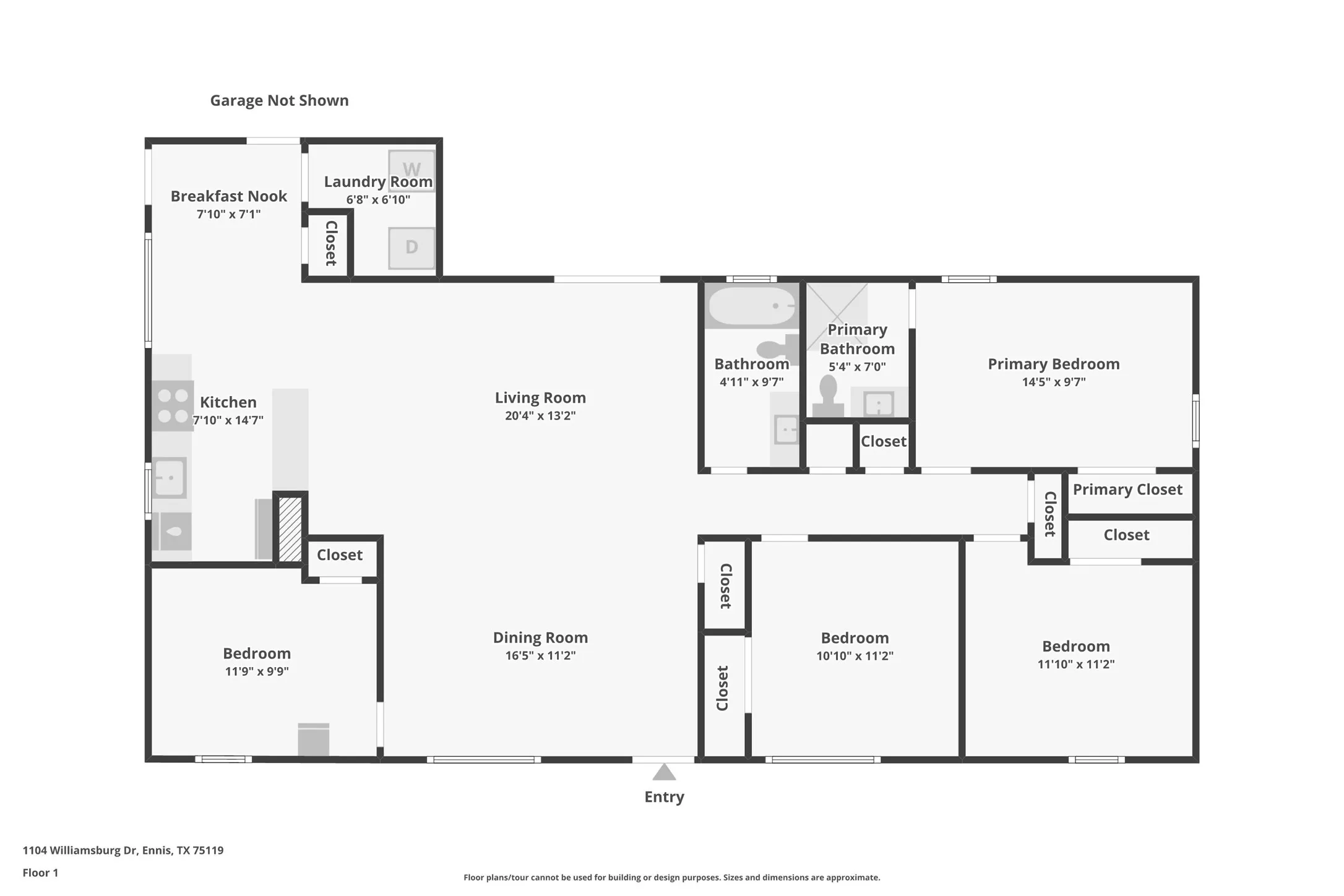 Single Family Residence For Sale in Ellis County , 1104 Williamsburg Drive, Ennis, Texas 75119, 4 Bedroom, 2 Bathroom, 2 Garage spaces, 1,665 Sqft, built in 1964, Preowned, mls#21250973, Real Estate Agent in Ennis, Homes For Sale in Ellis county, Homes For Sale in Ennis, Realtor in Ennis Texas, Real Estate Brokerage Independent Realty Texas, Luminita Cordes Realtor