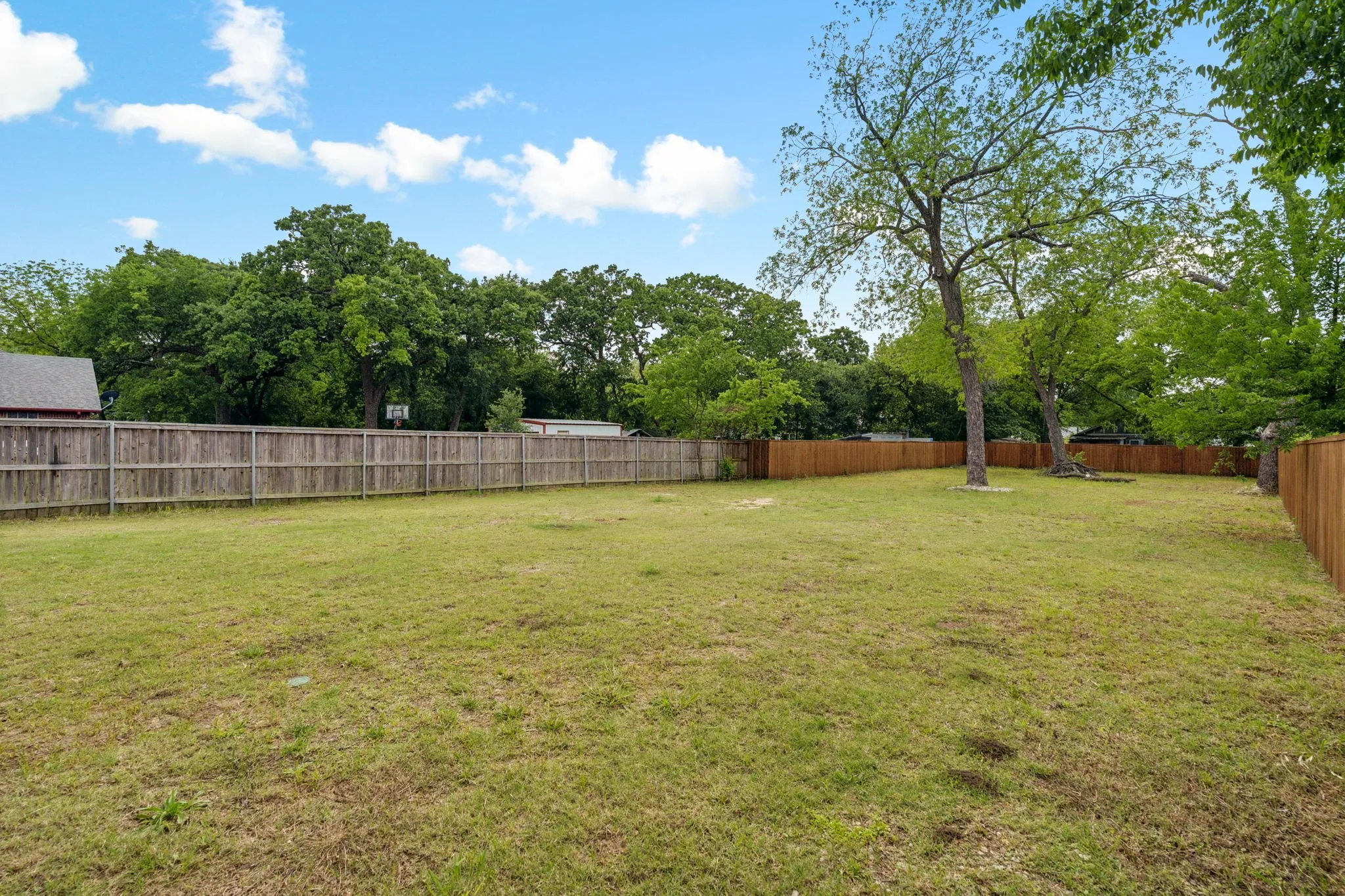 Plenty of yard space for pets or kids to enjoy.