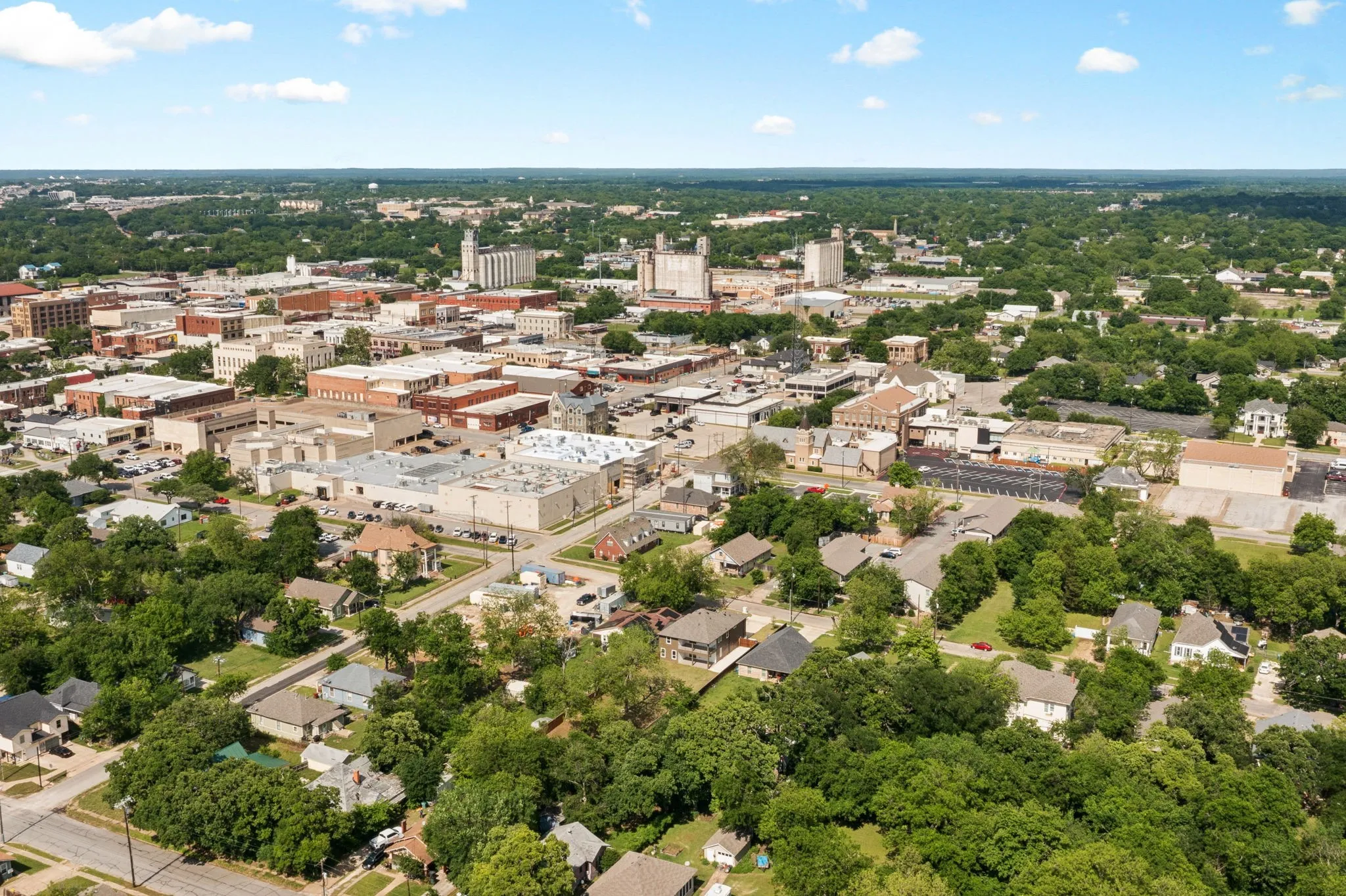 Walking distance to downtown Sherman.