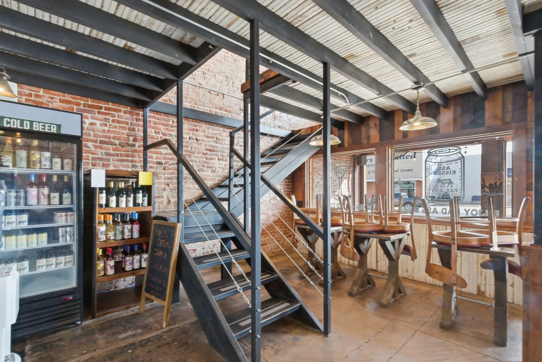 Downstairs