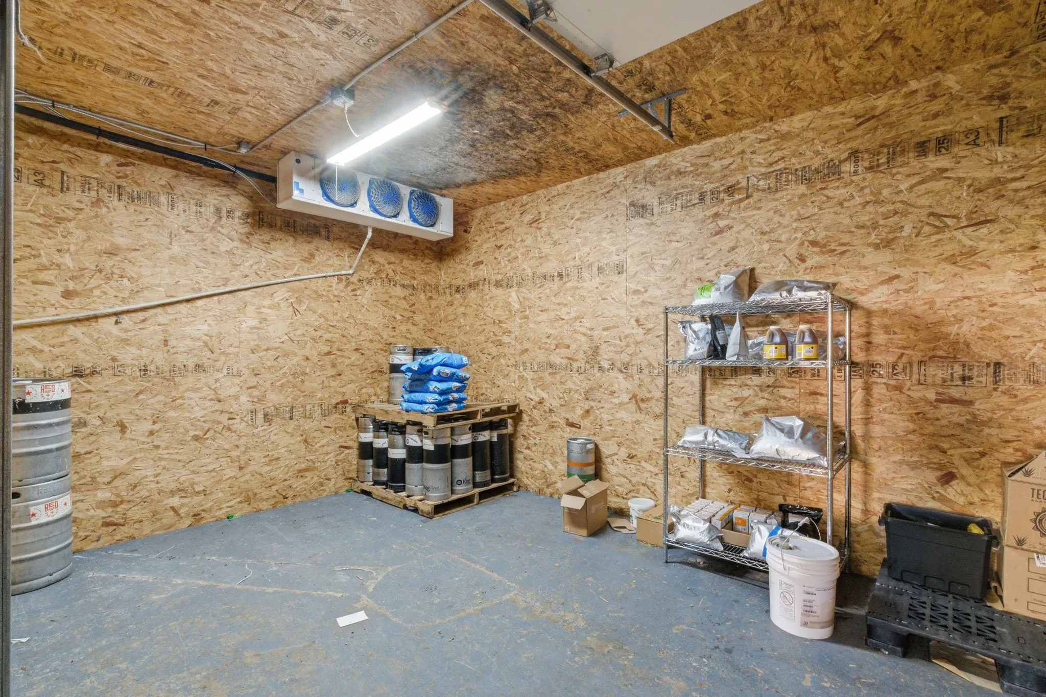 Walk-In cooler in the 2nd warehouse space