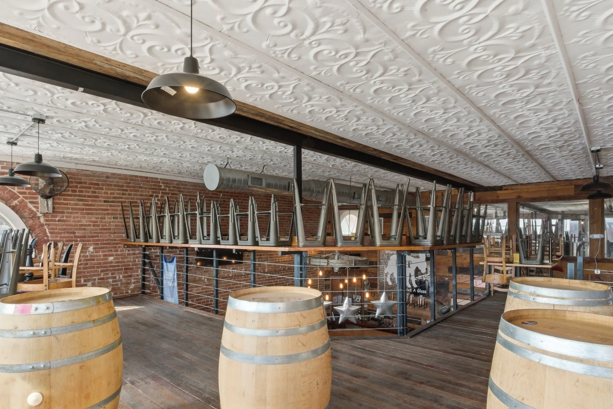 Upstairs