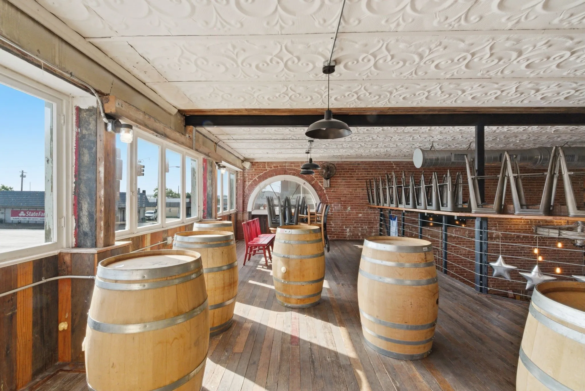 Upstairs