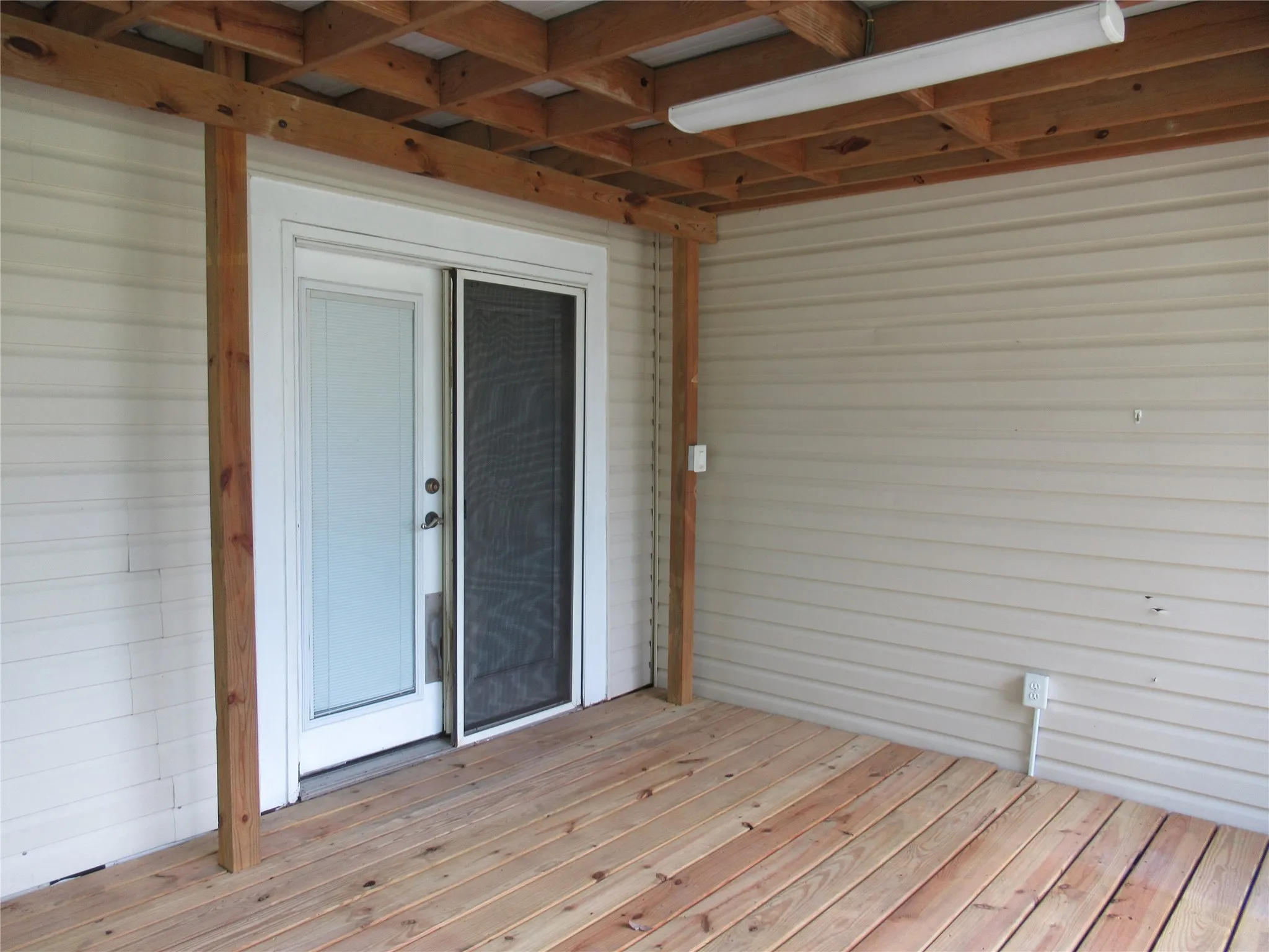 Covered Back Porch