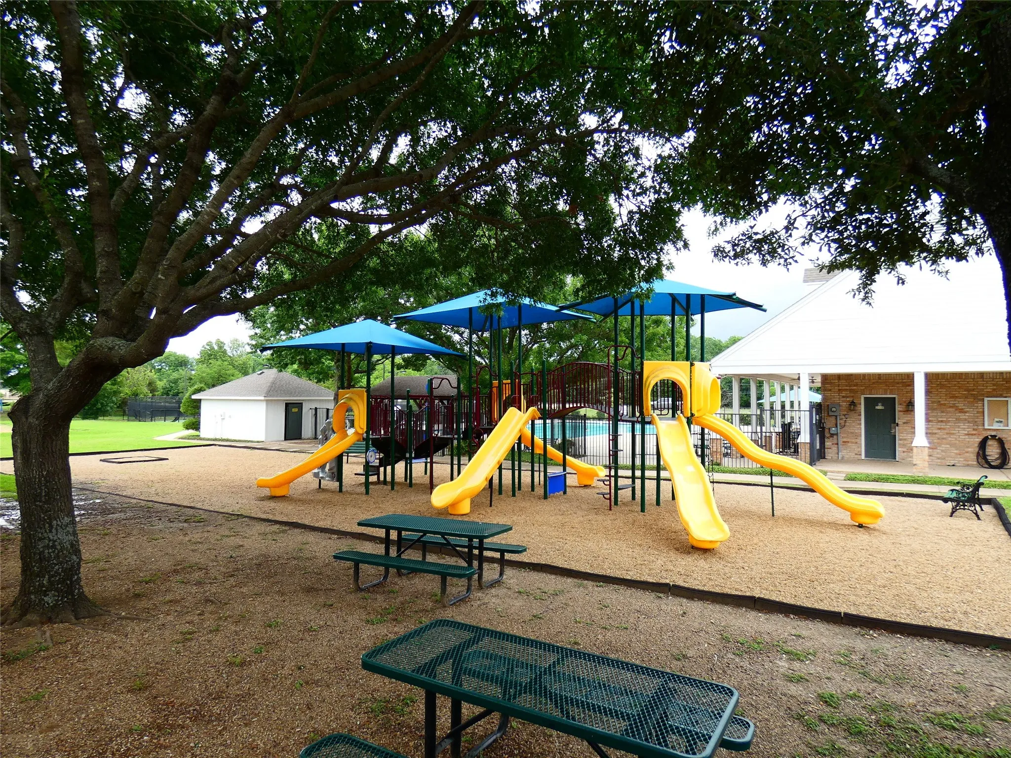 Playground, tennis courts nearby