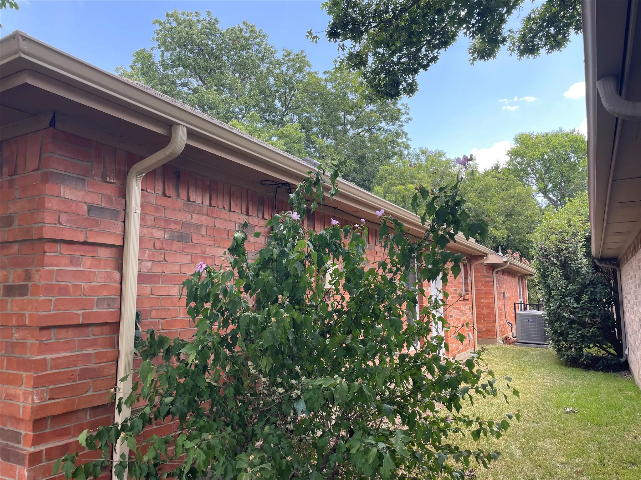 New gutters just installed