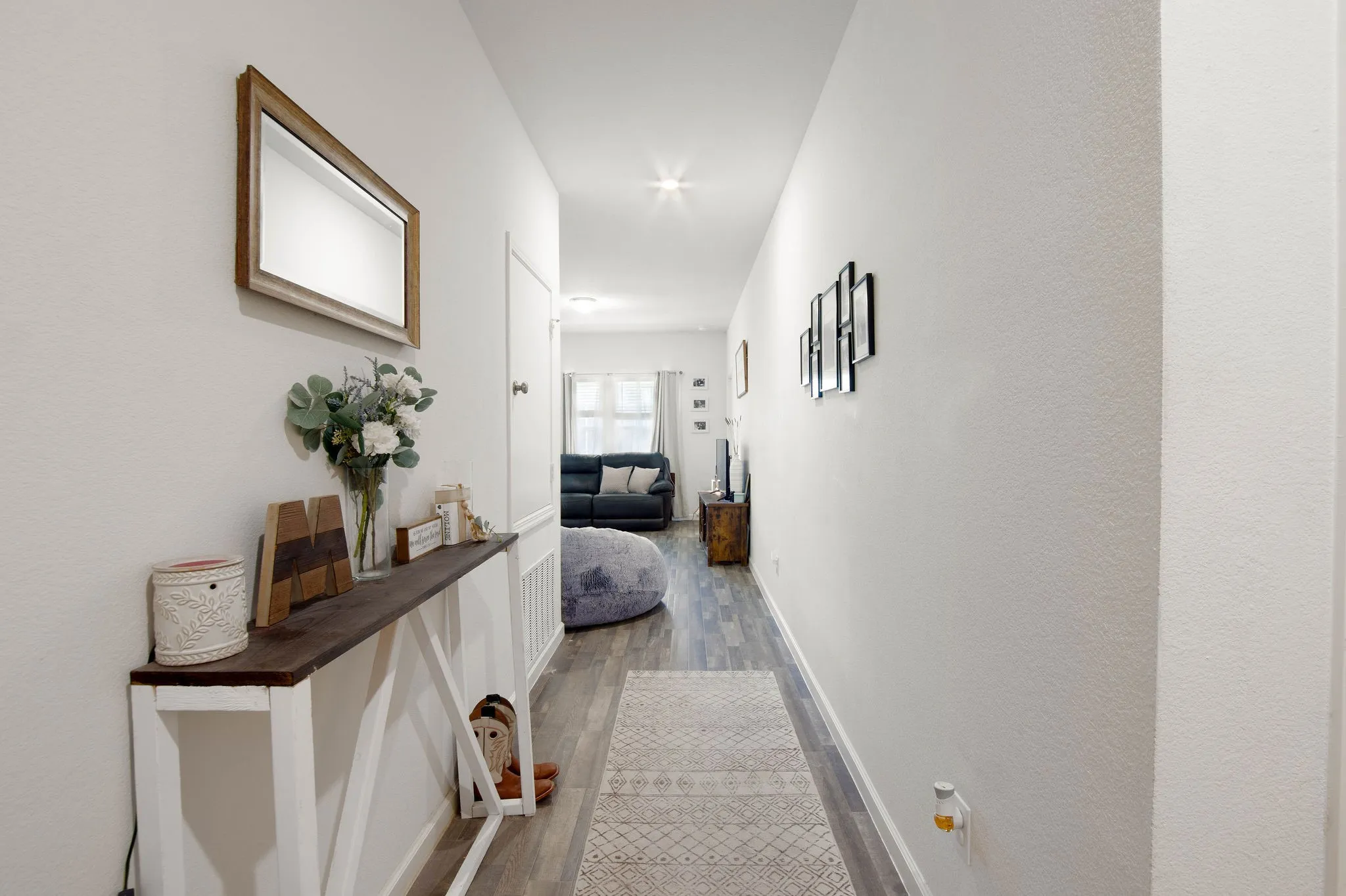 Long and Wide Hallway