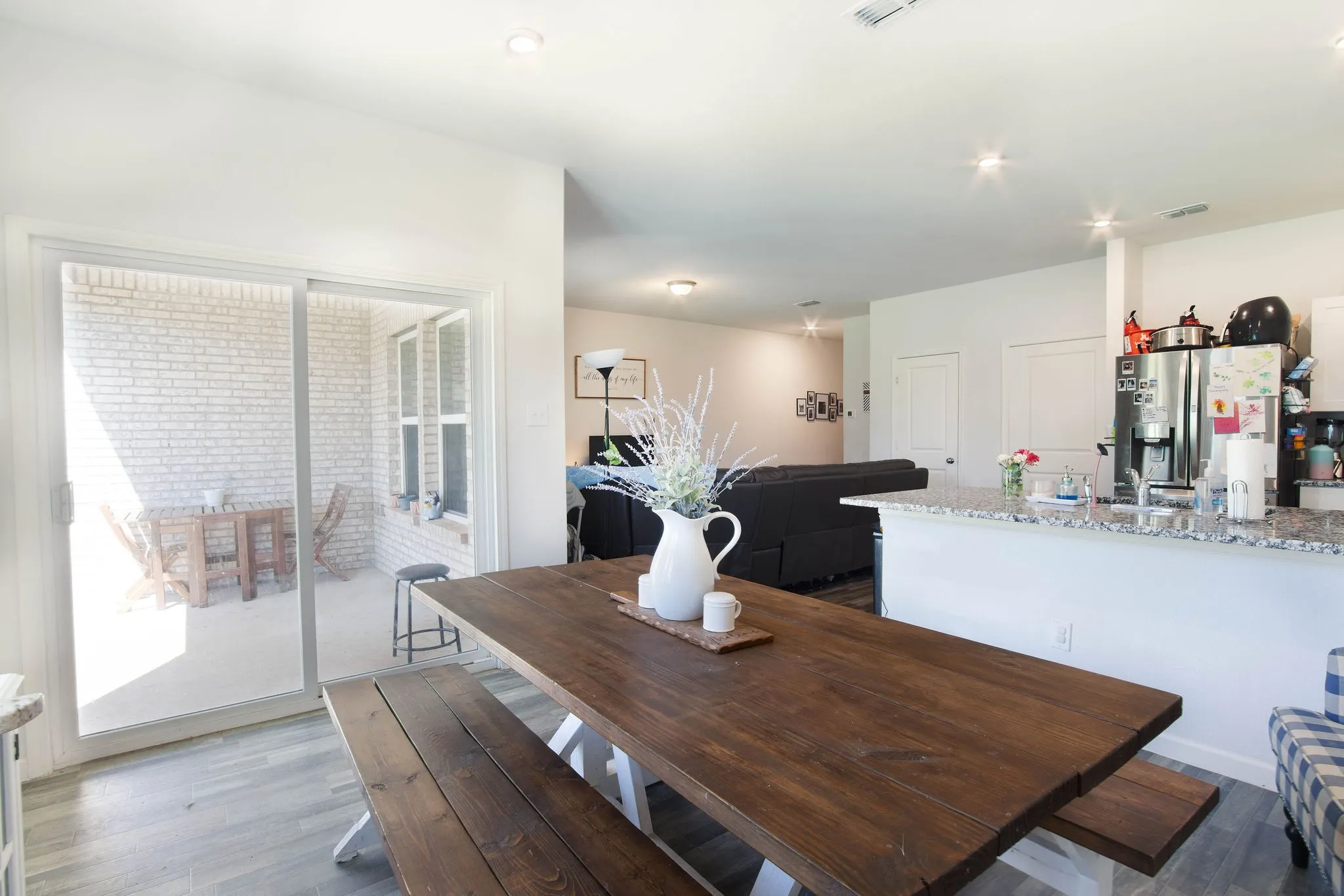 Could you see yourself in this space enjoying a meal?