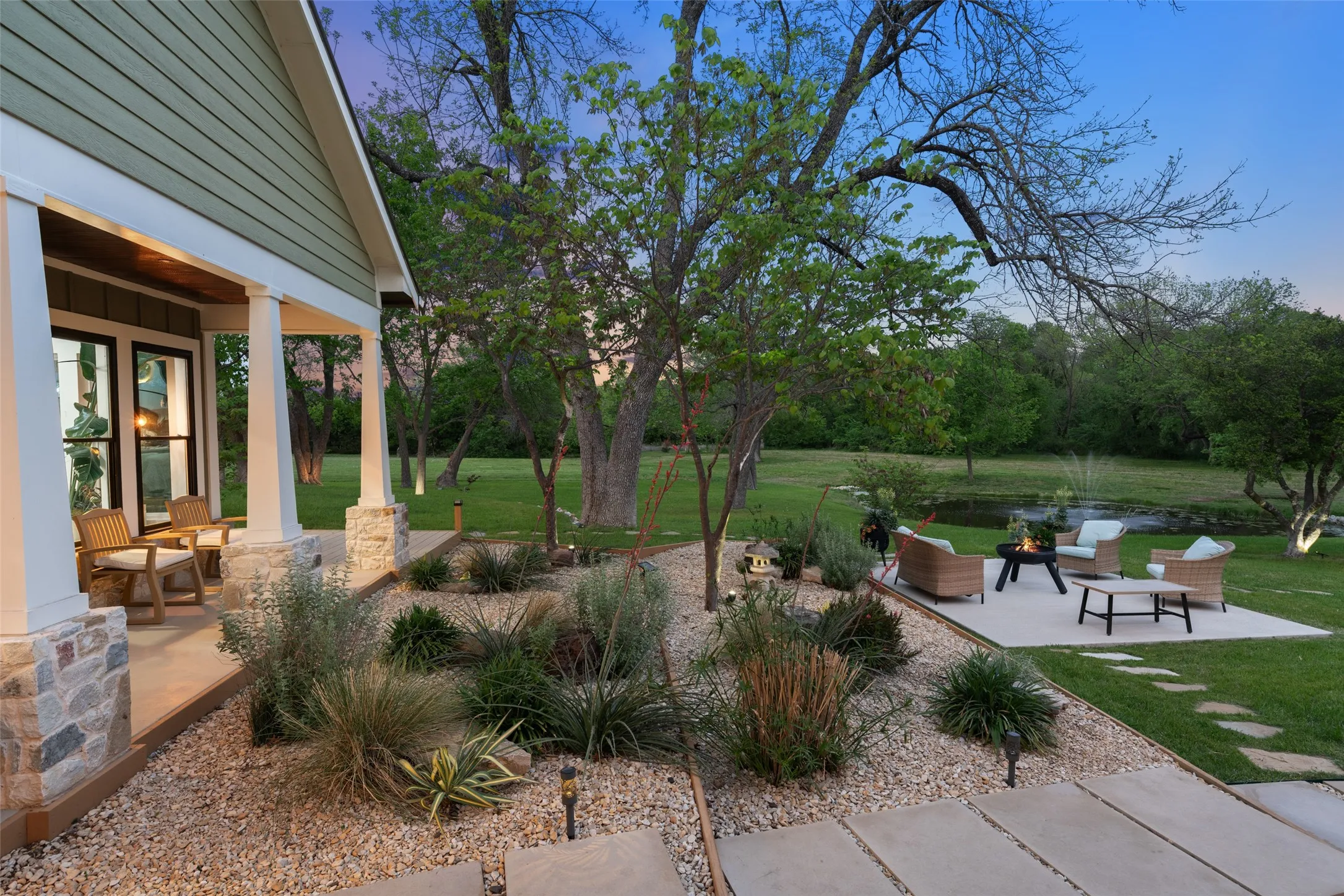 Xeriscape landscaping