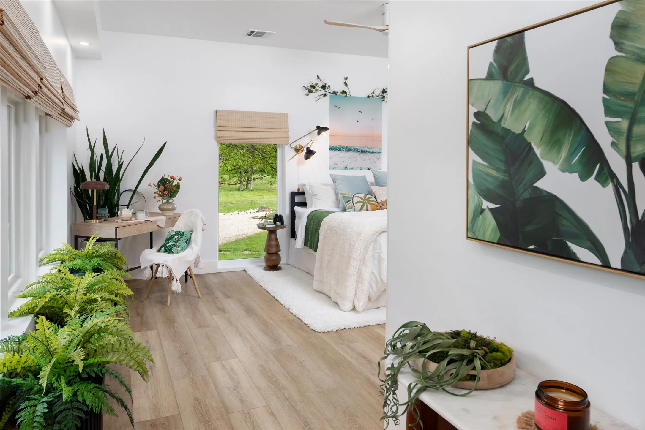 Private primary bedroom suite