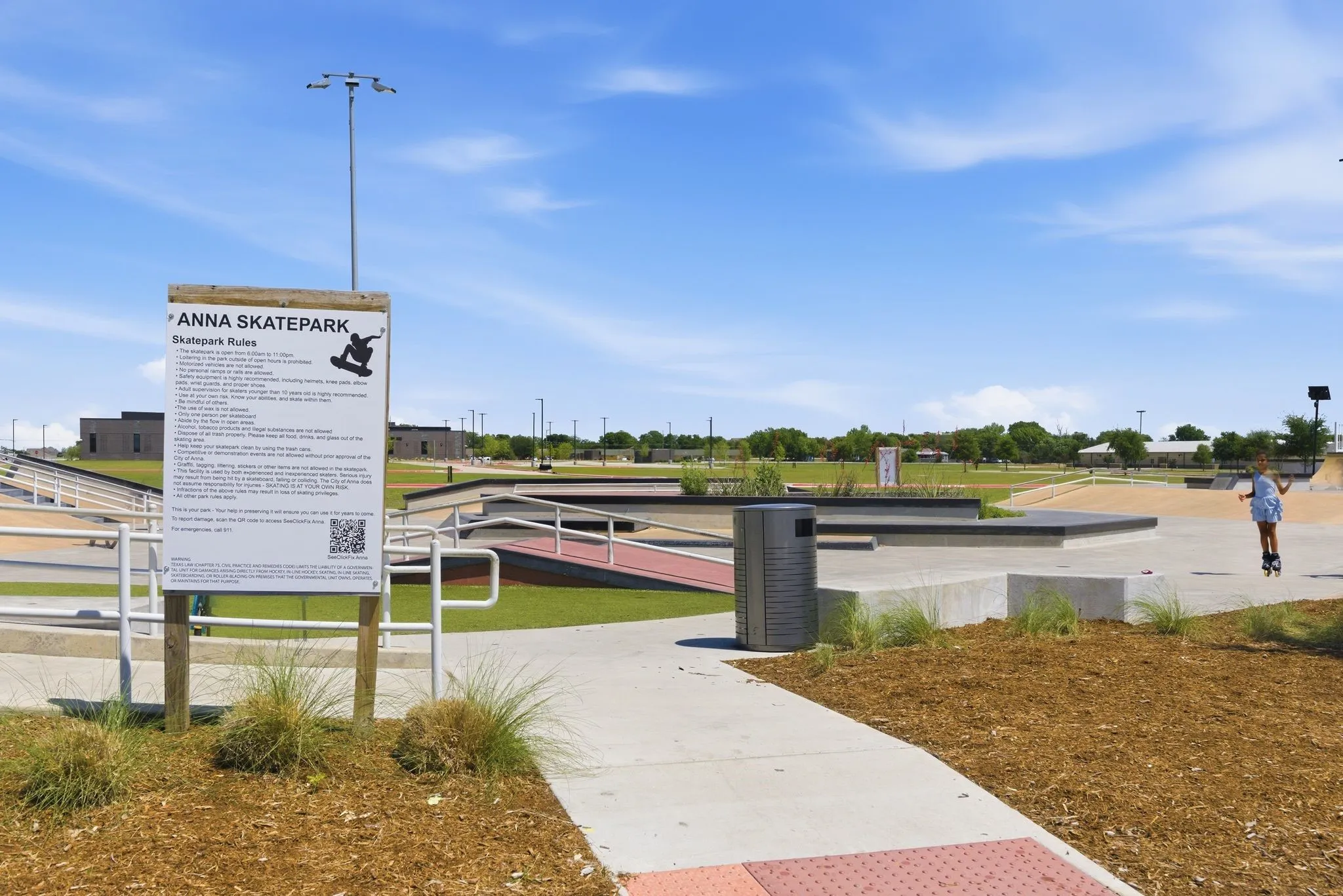 Go have some fun at the Skatepark!