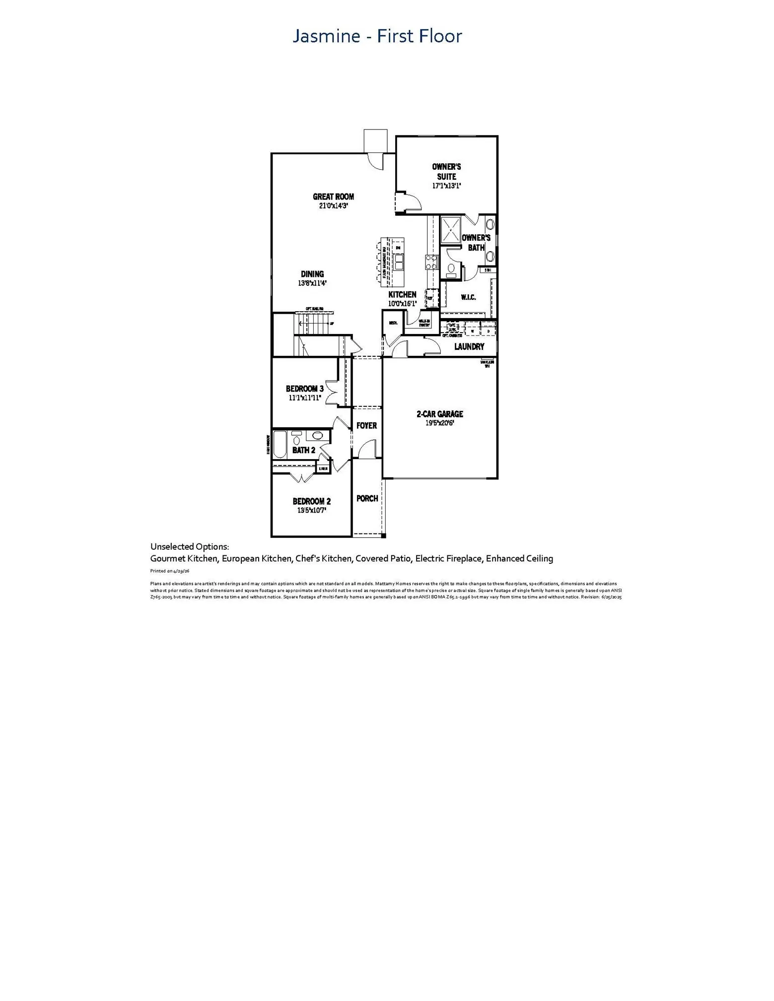 Jasmine - First Floor