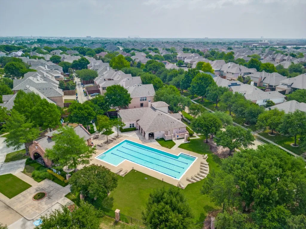 Aerial View of Waterford Parks Community Pool