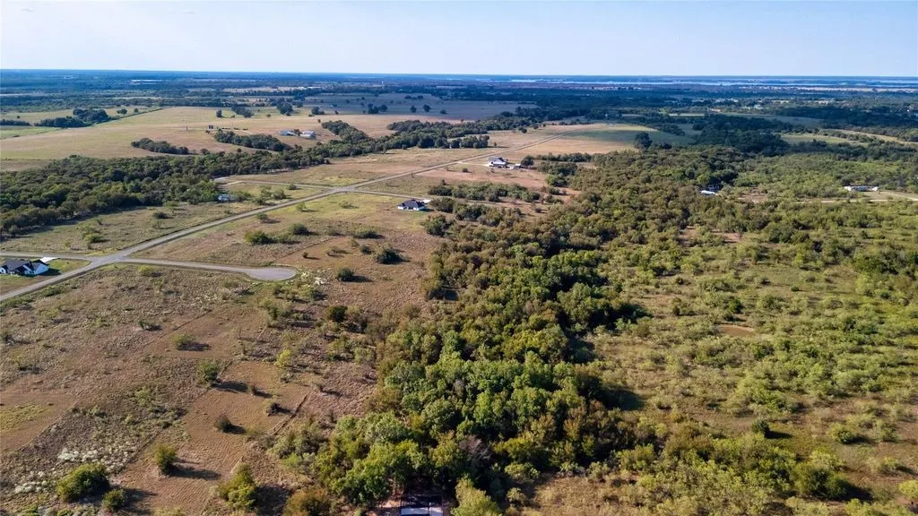 Expansive acreage featuring a mix of open fields and dense tree lines