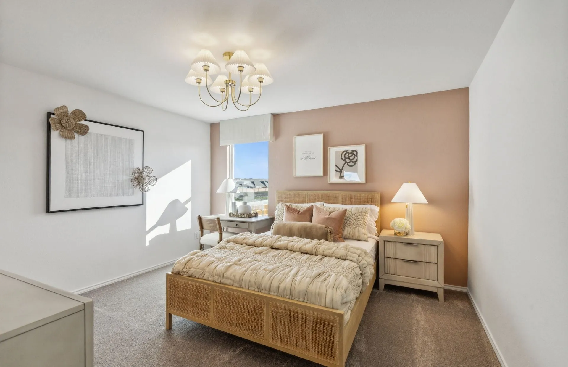 *Model Representation - Spacious secondary bedroom