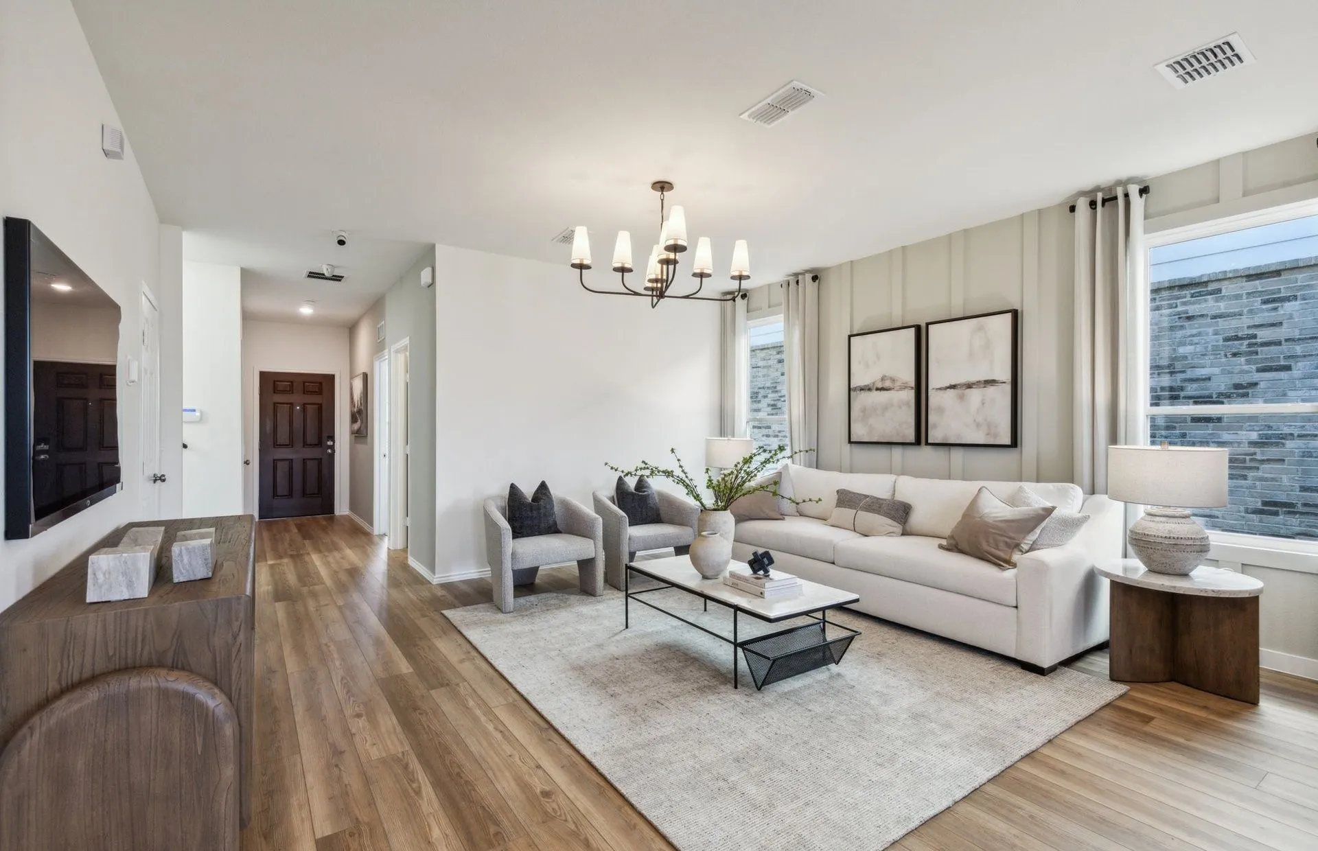  *Model Representation - Open concept throughout main living areas