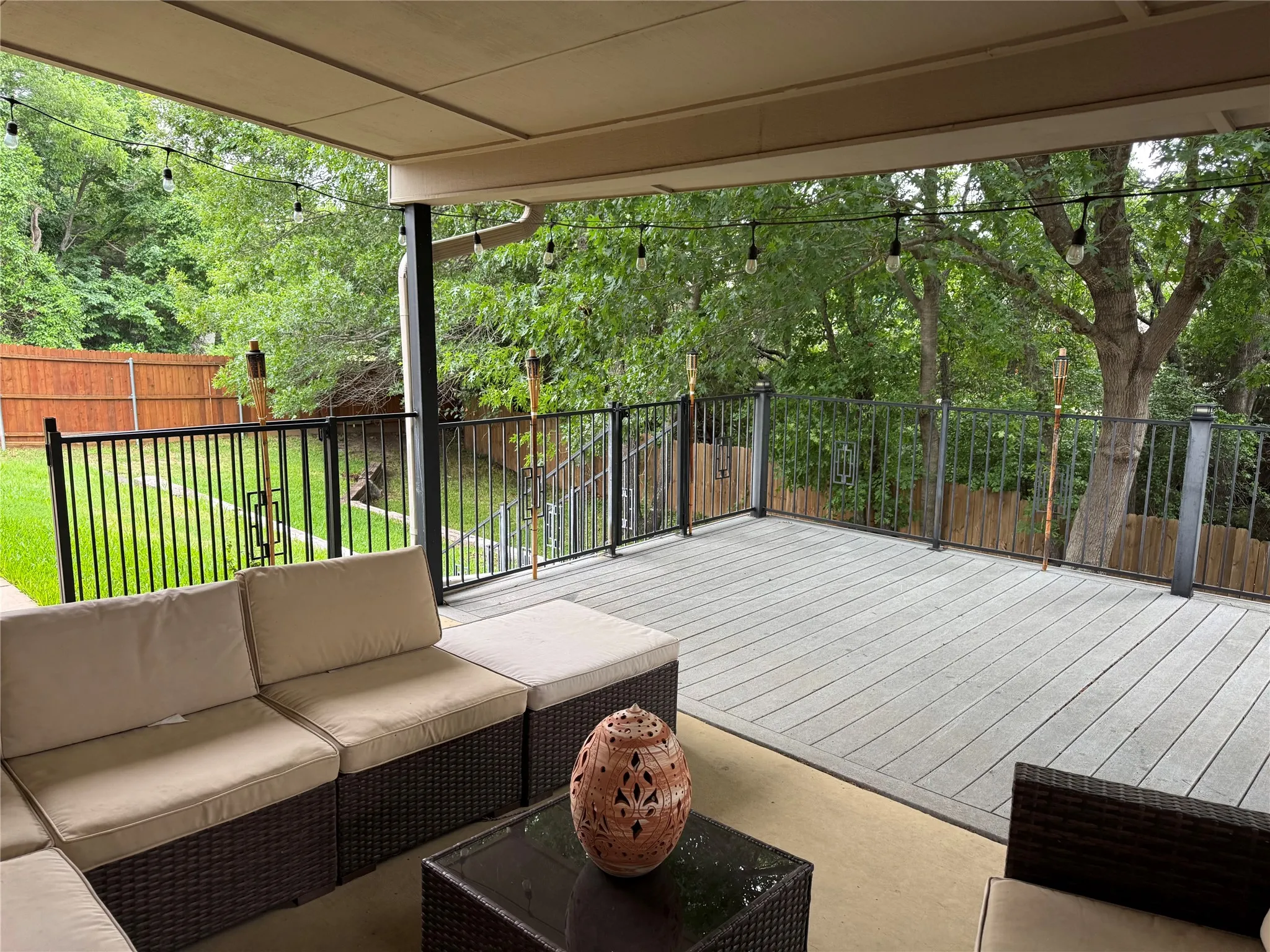 Covered Deck