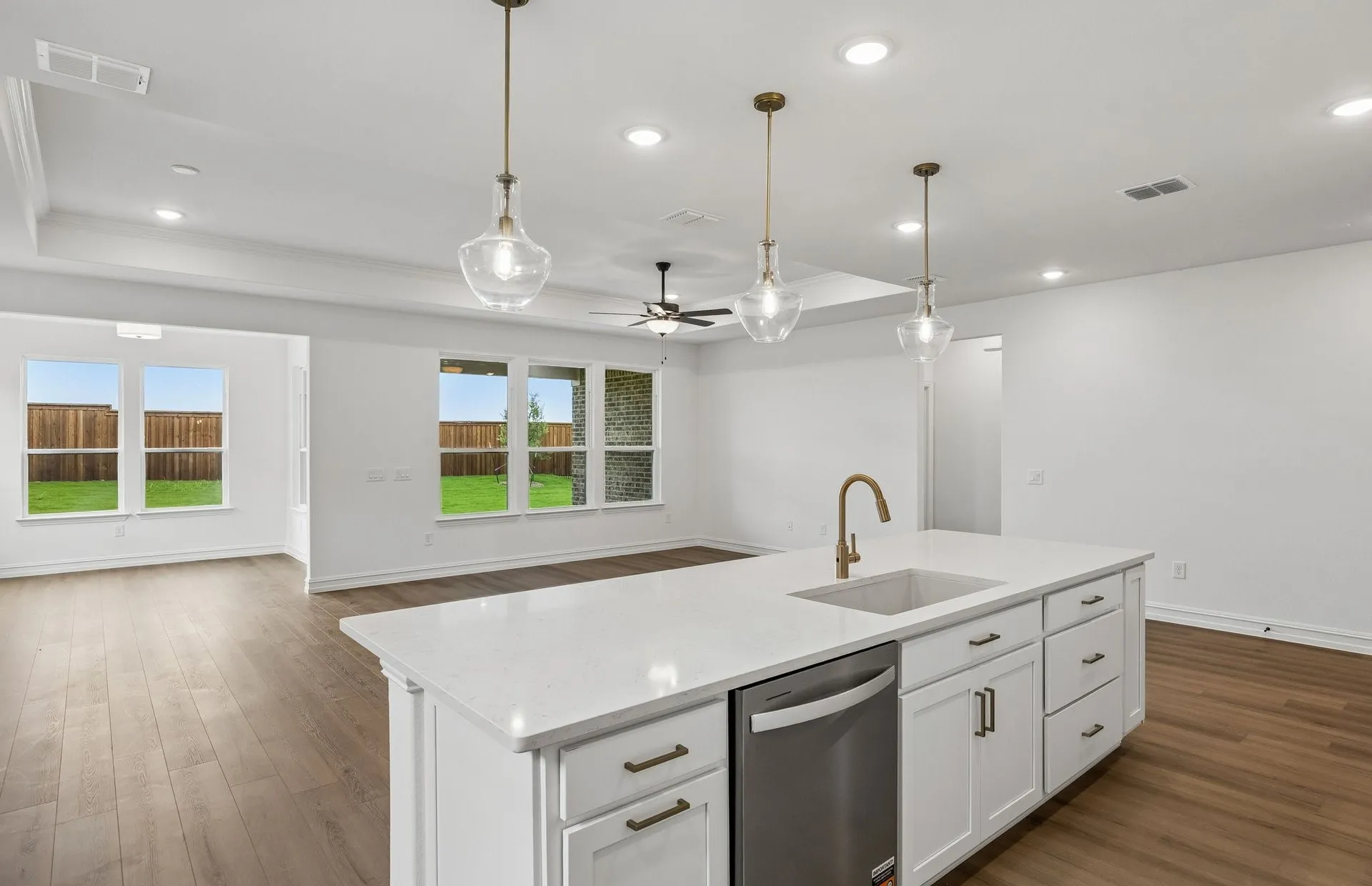 Beautiful open concept kitchen