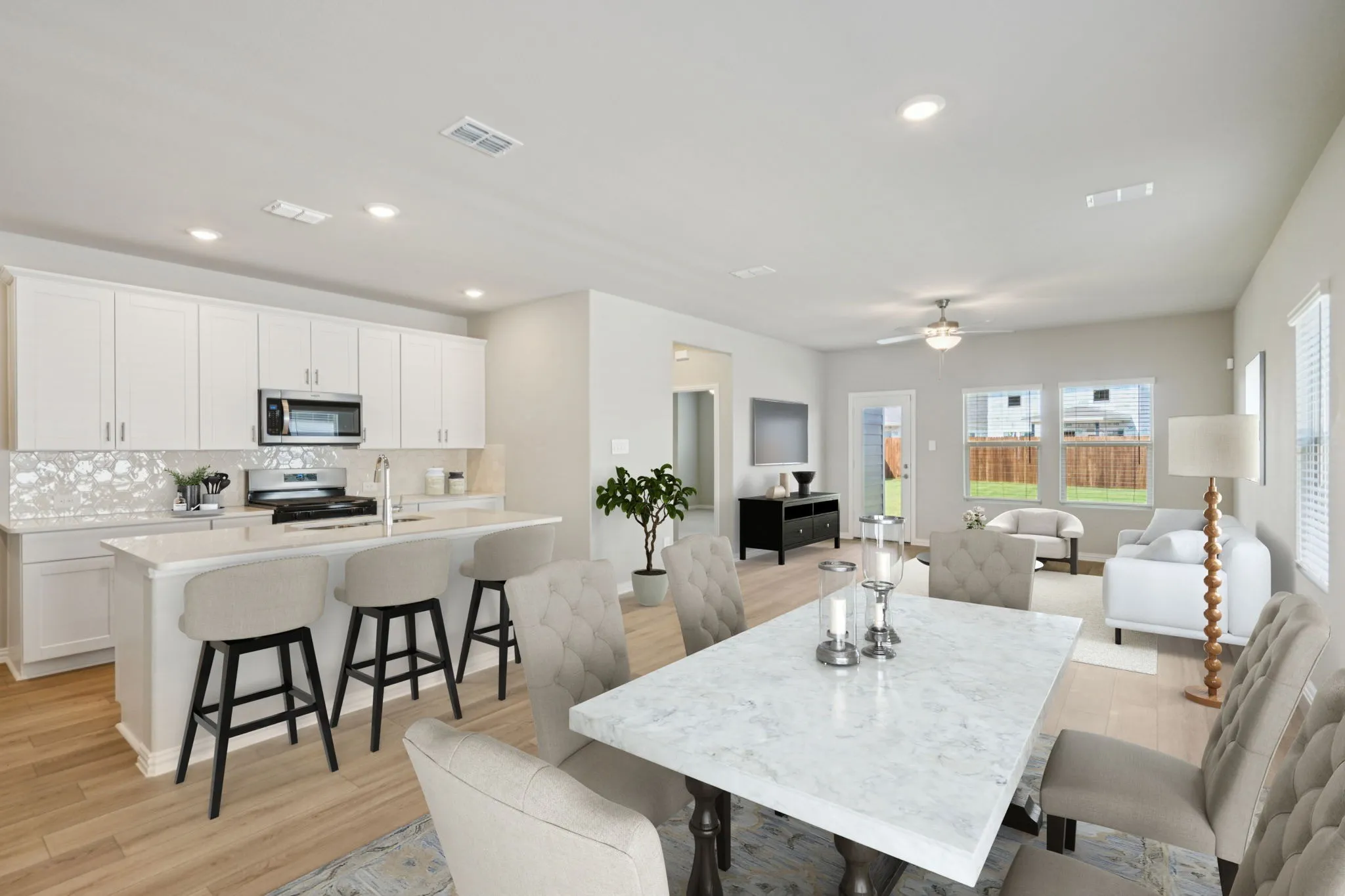  Photo is not of the actual home, but is an inspirational photo of builder’s model home and may depict options, furnishings, and/or decorator features that are not included.
