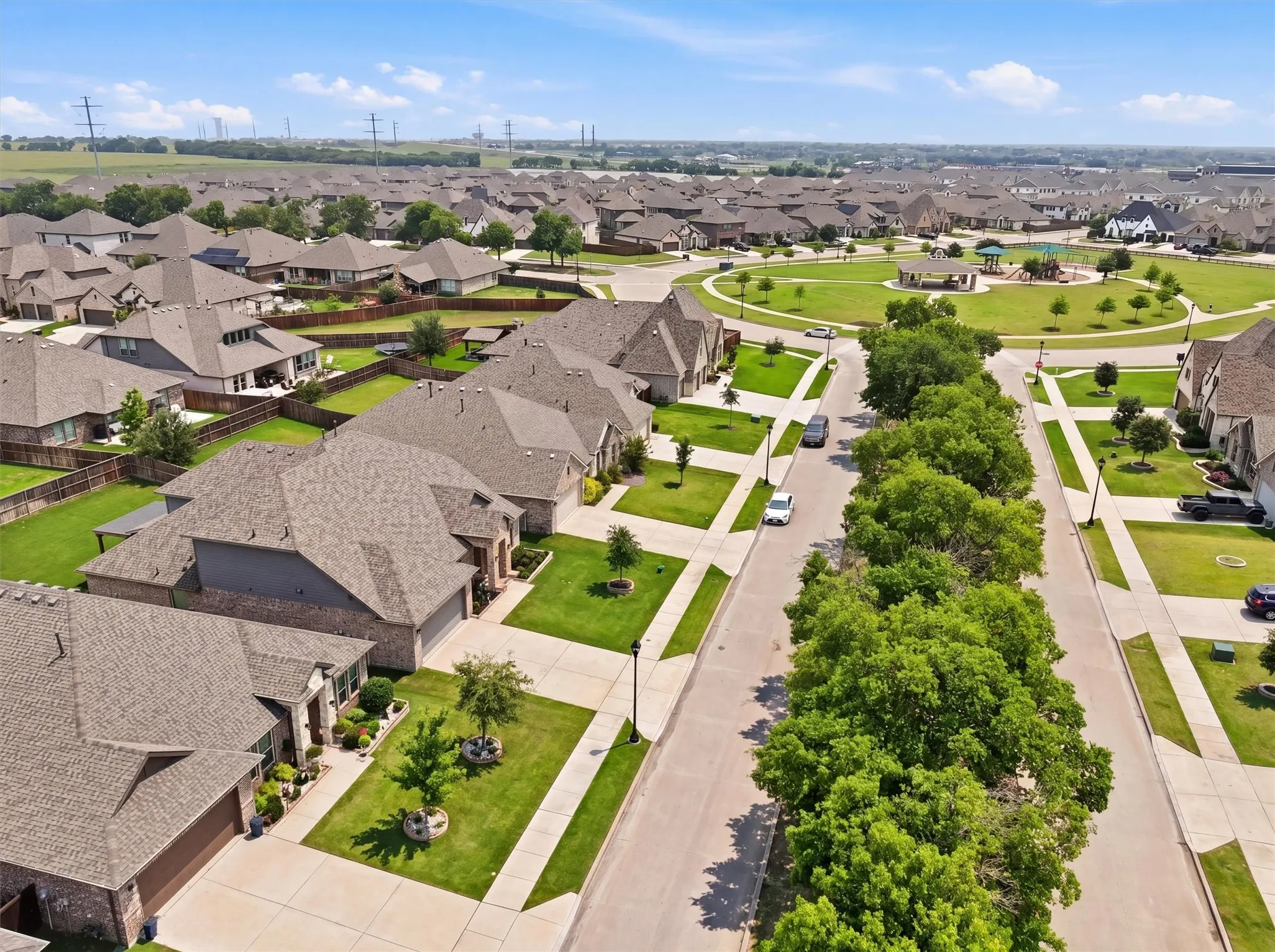 Four houses down from community park and playground