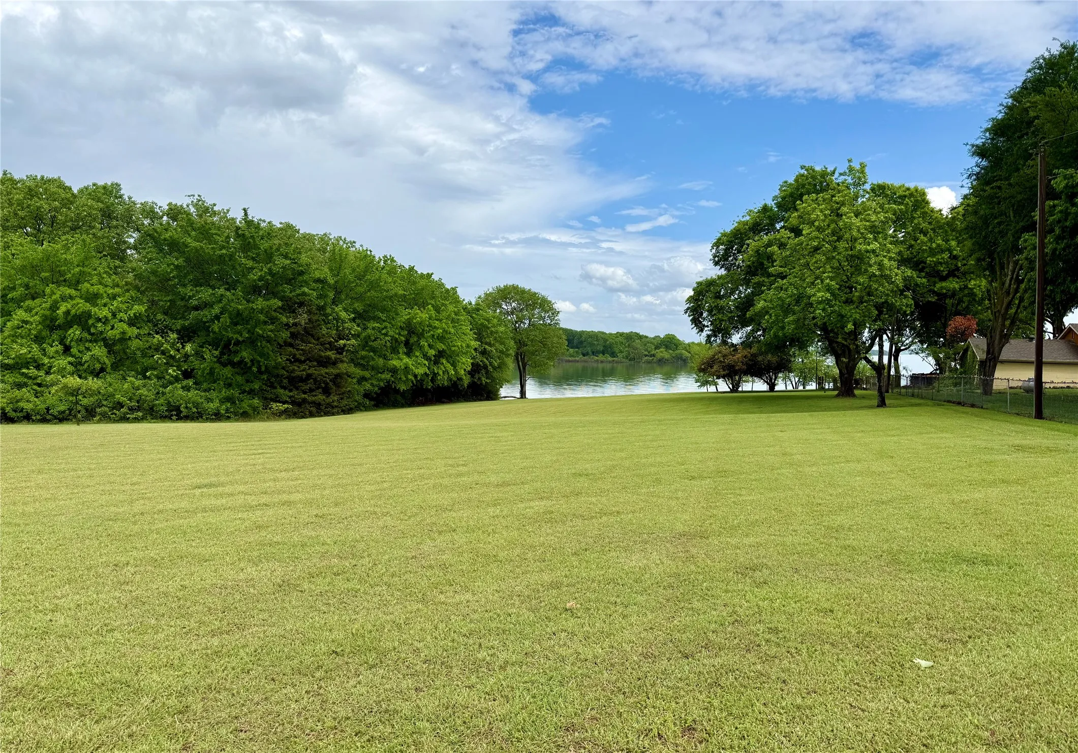 Lakefront Corps land across from property