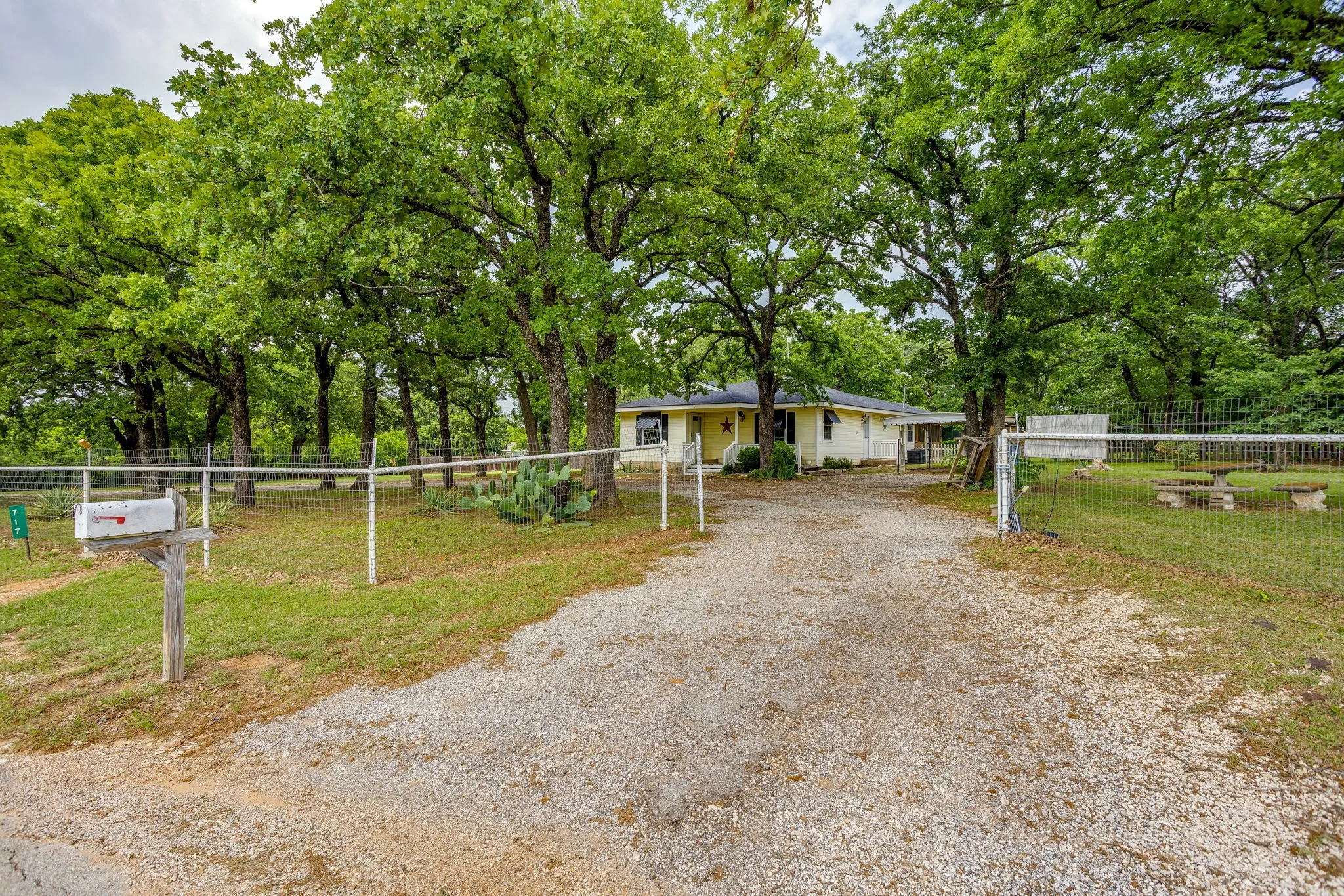 View of the property from County Road 317a